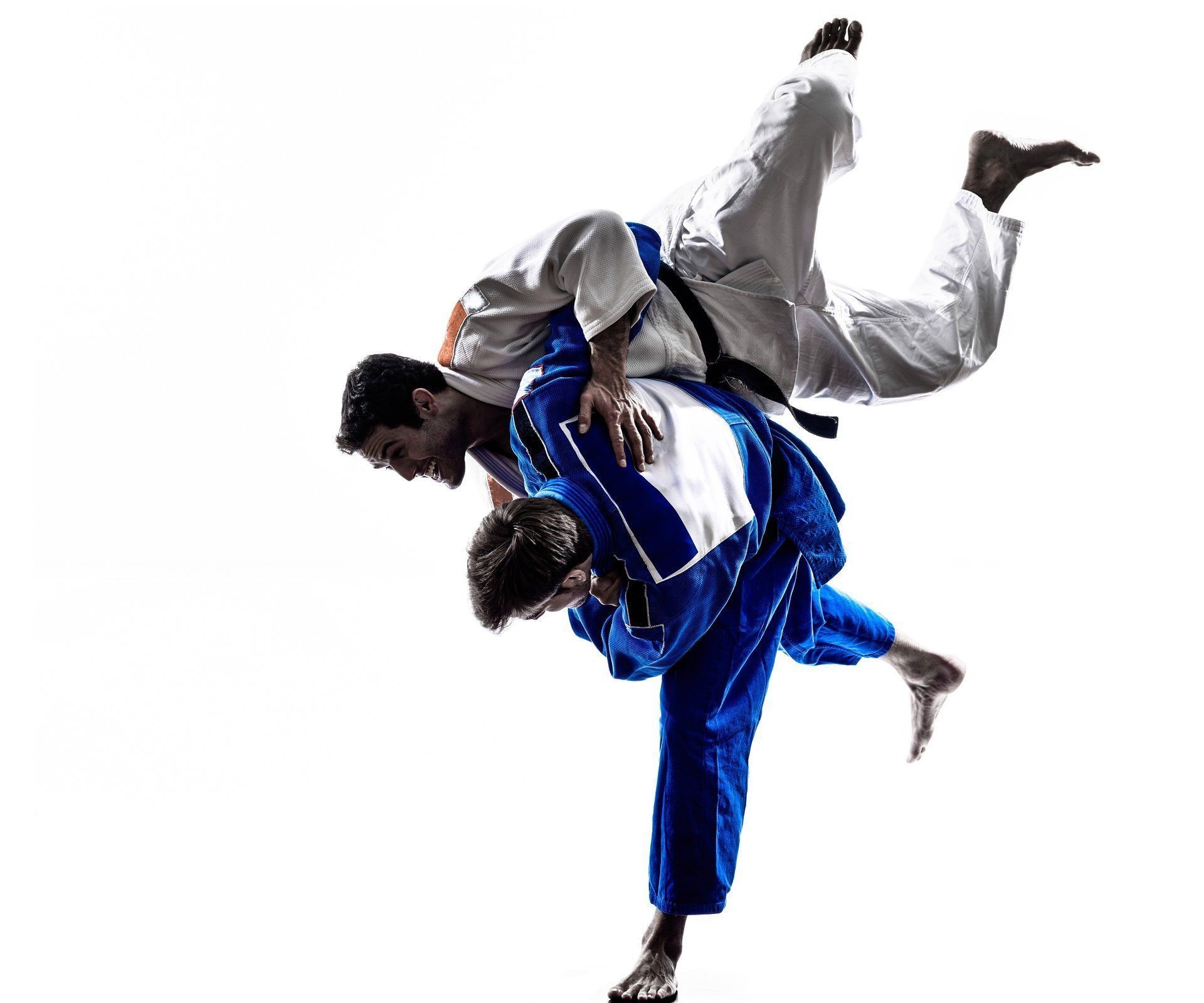 Judo: Nage-waza, Throwing techniques performed by World Class Martial Artists, Competitive combat sports. 1920x1600 HD Background.