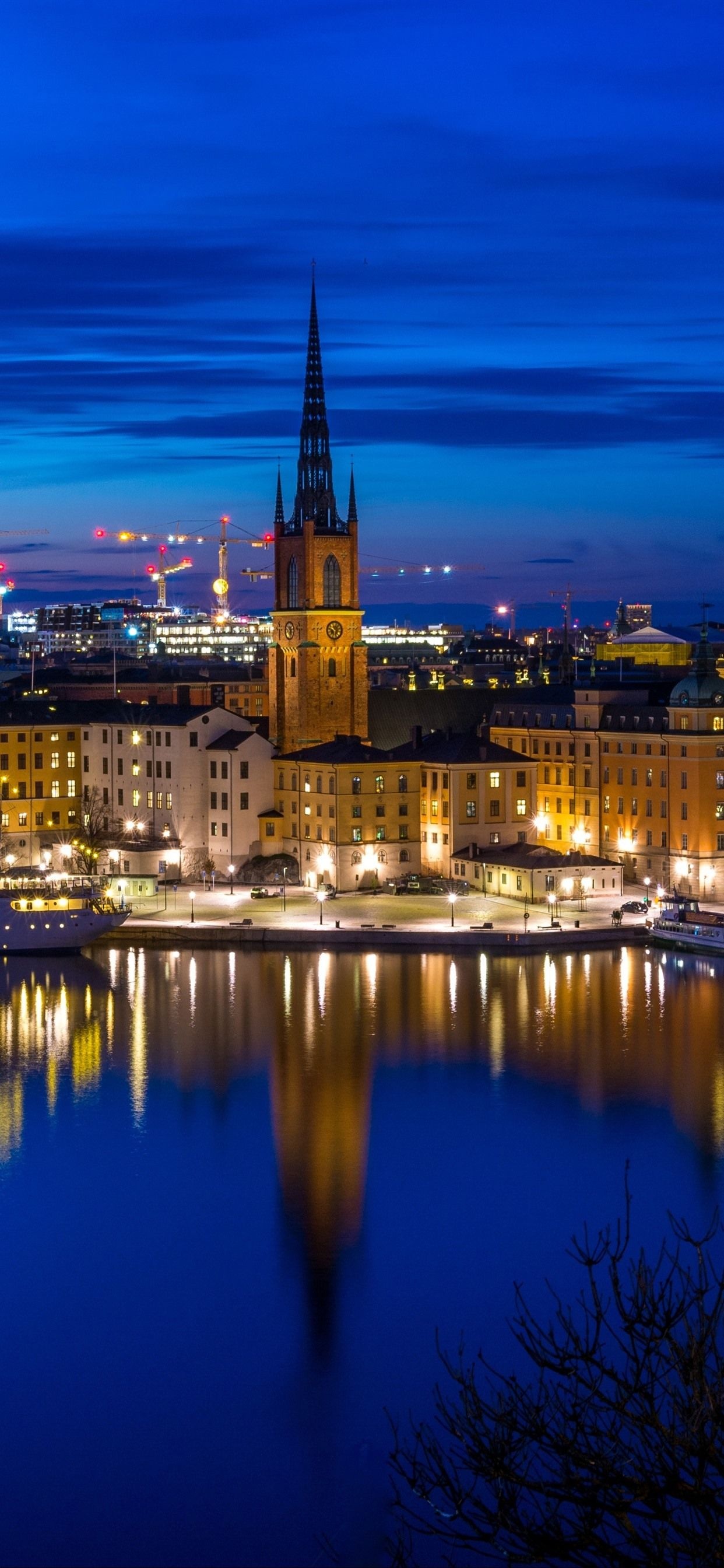 Stockholm skyline, Captivating landscapes, Historic buildings, Cultural heritage, 1250x2690 HD Phone