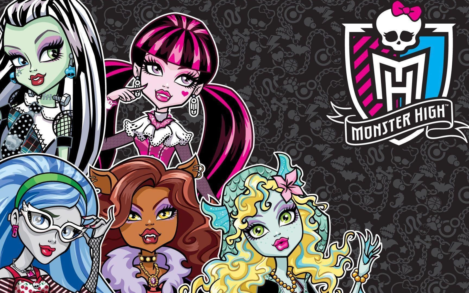 Monster High: The series follows a group of teenage children of famous monsters in media and film as they attend high school. 1920x1200 HD Background.