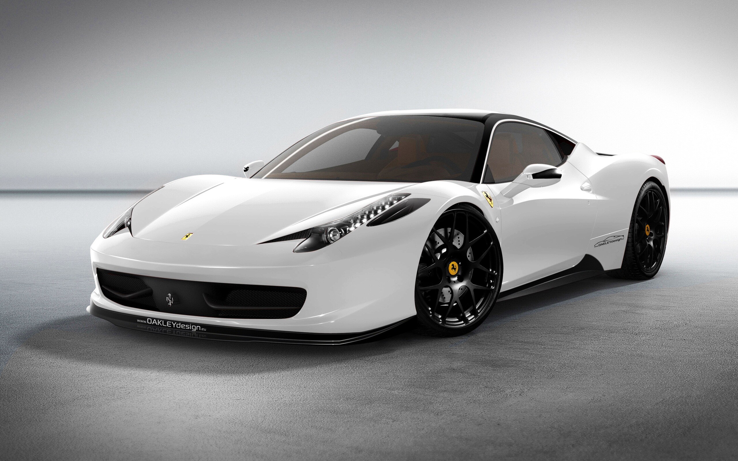 Ferrari: 458 Italia, The top speed is over 325 km/h. 2560x1600 HD Wallpaper.