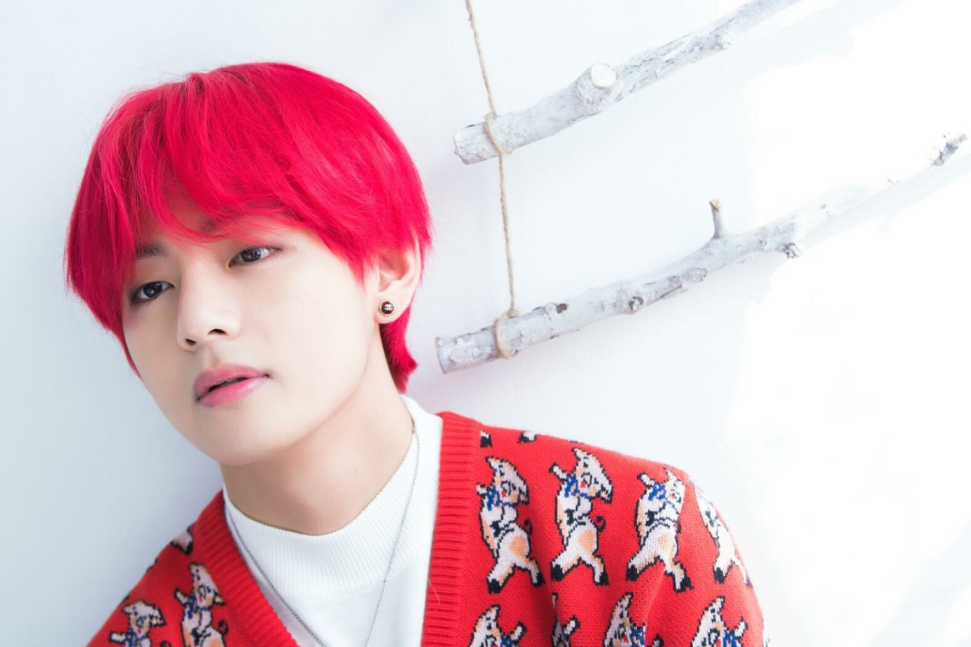 V (BTS): Ranked first on the chart as the most-searched keyword for the past five years in South Korea, Performer. 1920x1280 HD Wallpaper.