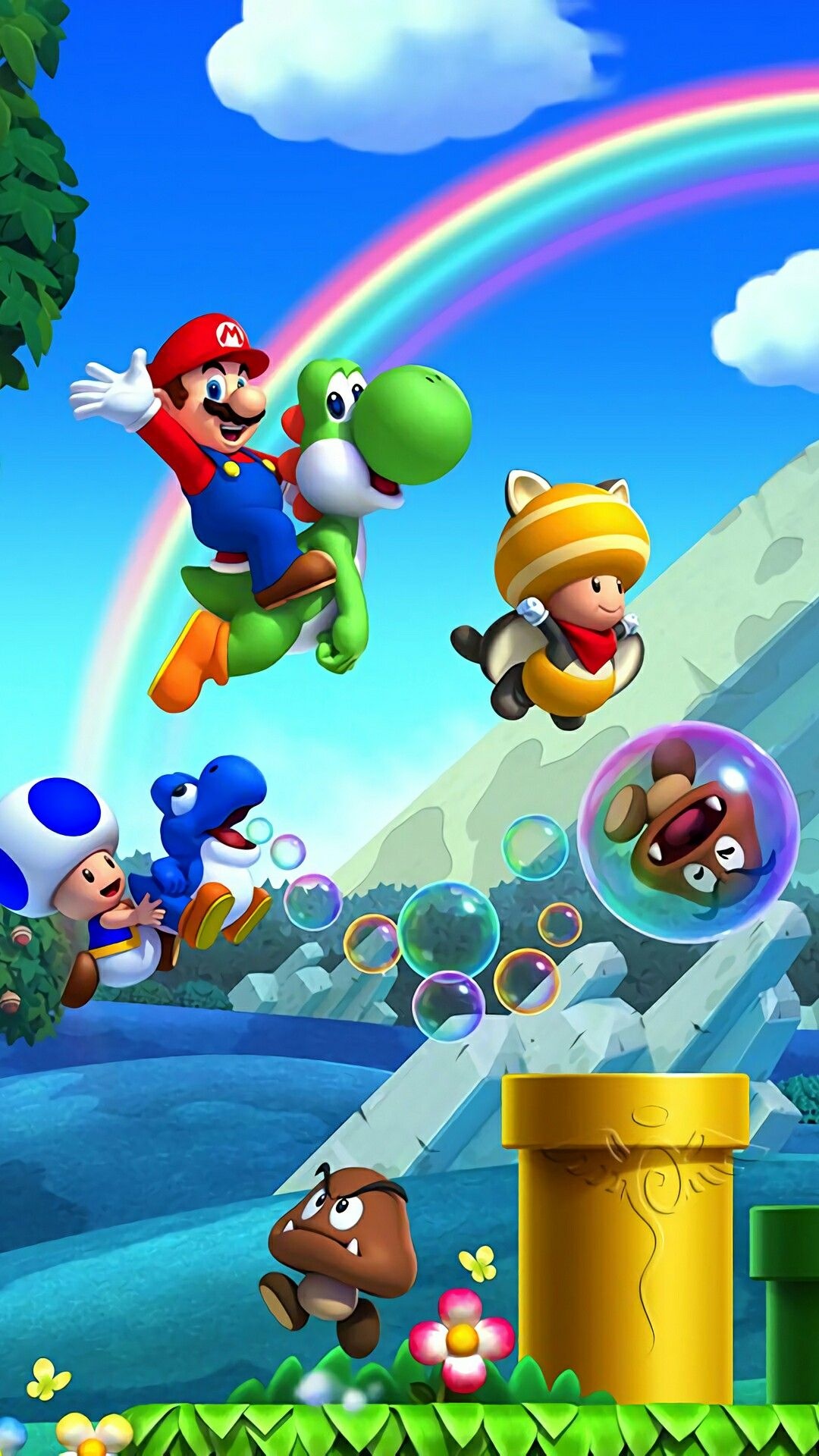 Super Mario bilder, Mario art, Abstract Mario, Classic gaming wallpapers, 1080x1920 Full HD Phone