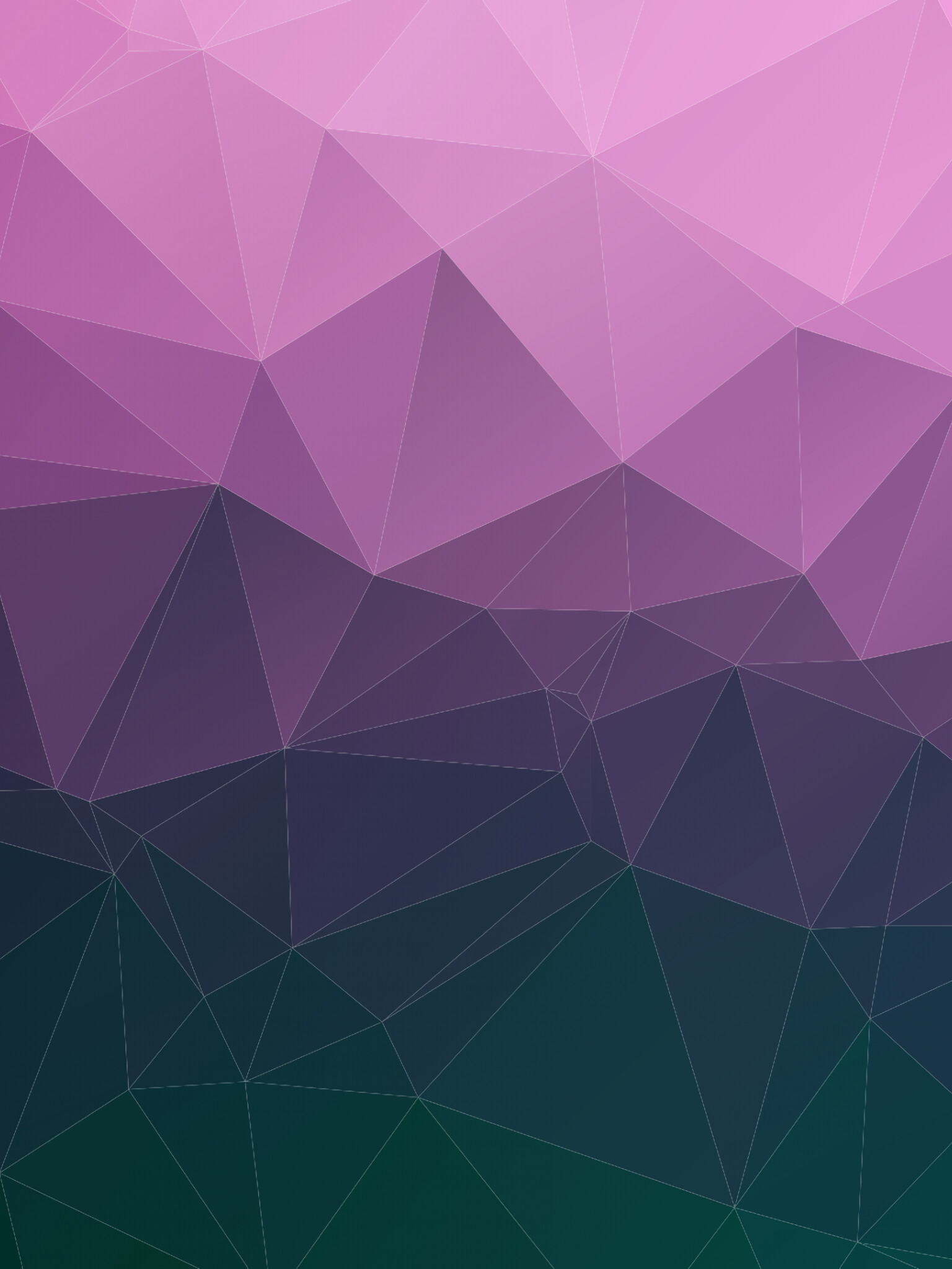 Geometric Abstract: Polygon triangles, Gradient lines, Rhombus, Triangles. 1540x2050 HD Background.
