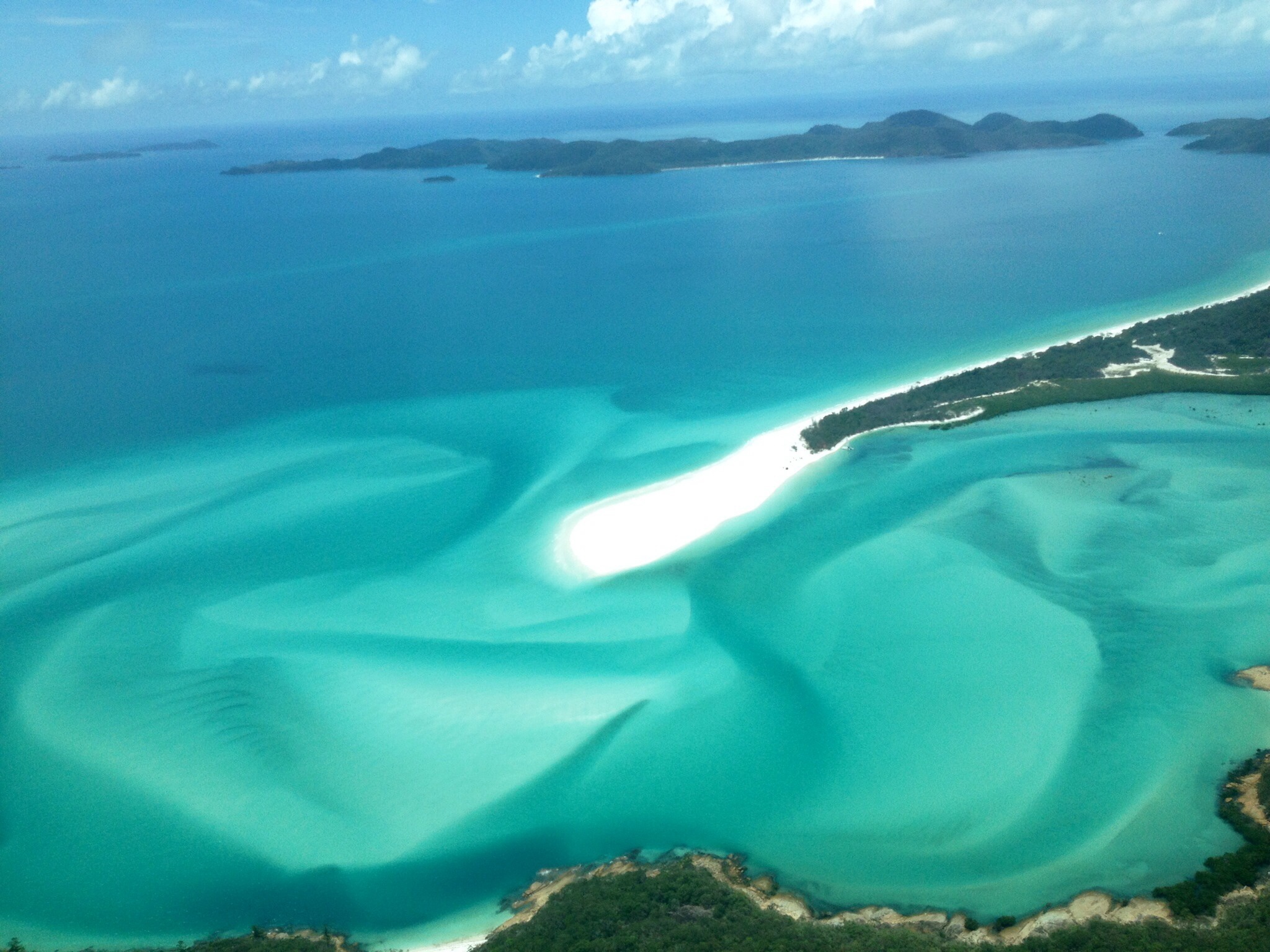 Whitsunday Islands, By air, Clairewoolfe, 2050x1540 HD Desktop