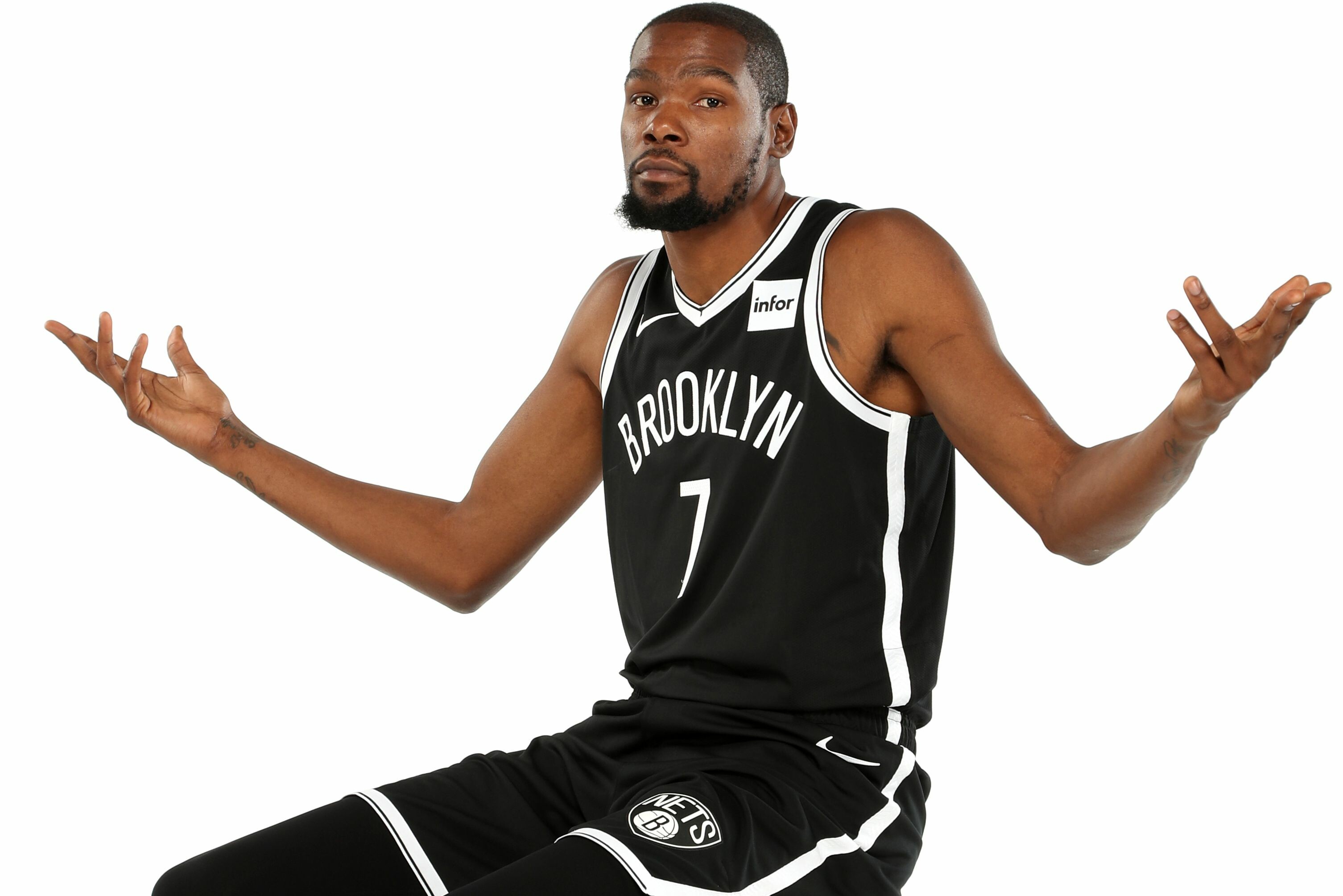 Kevin Durant: A professional basketball player for the Brooklyn Nets of the National Basketball Association. 3020x2010 HD Wallpaper.
