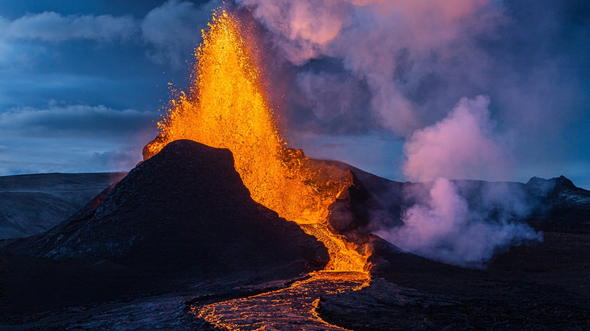 Volcano facts, Types of volcanoes, Geological wonders, Live science, 1920x1080 Full HD Desktop