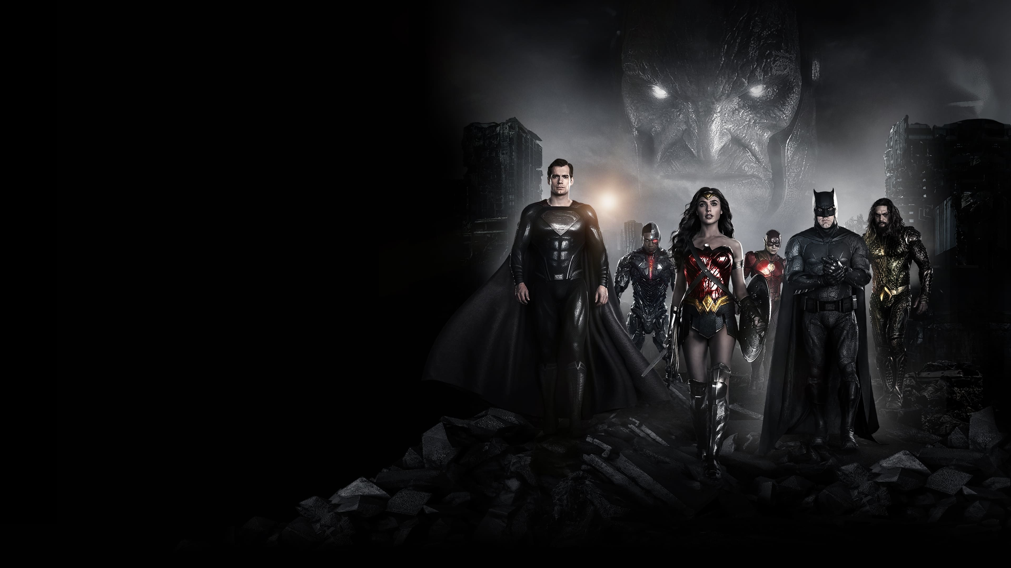 Zack Snyder's Justice League movie, Backdrops, Movie database, Action-packed, 3840x2160 4K Desktop