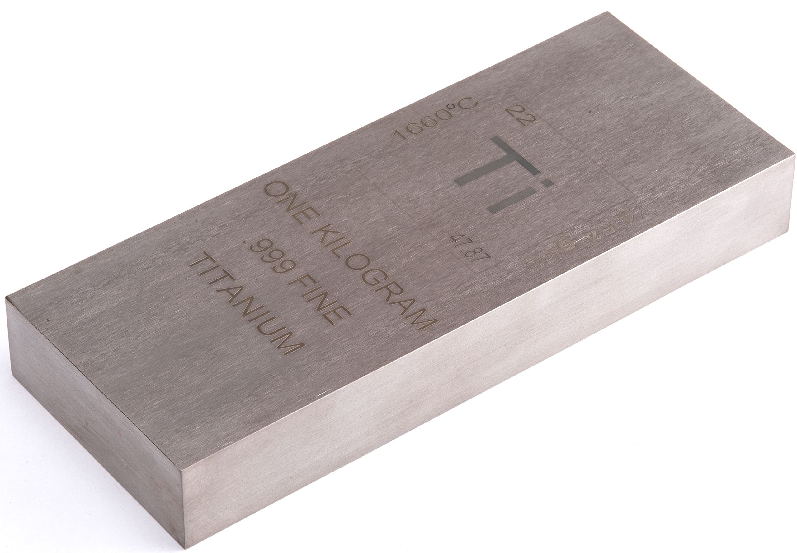 Titanium bar, Pure bullion, Laser engraved, Chemistry element design, 2560x1780 HD Desktop