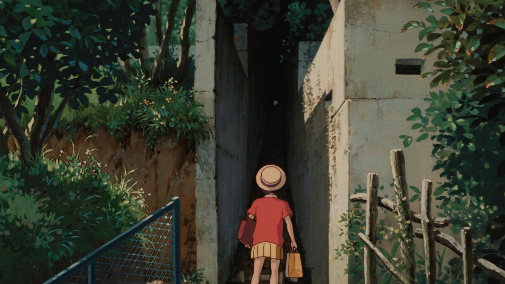 Whisper of the Heart: Studio Ghibli, Hayao Miyazaki, Animated romantic drama film. 1920x1080 Full HD Background.