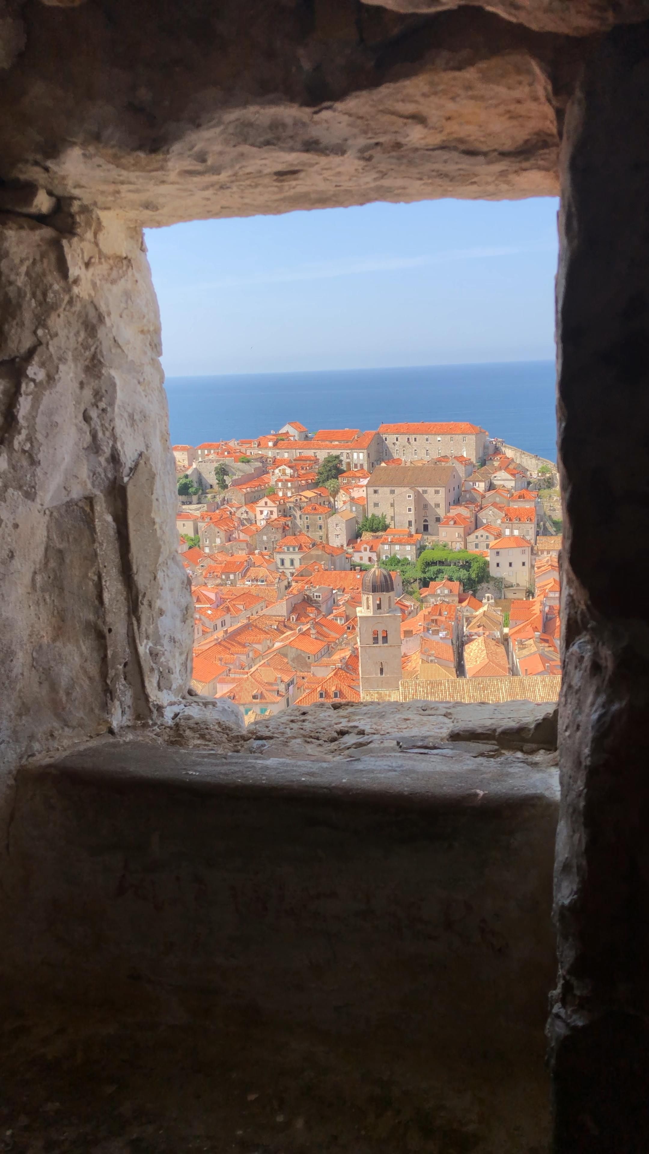 Ancient City Walls, Dubrovnik, Old town, Travel photography, 2160x3840 4K Handy