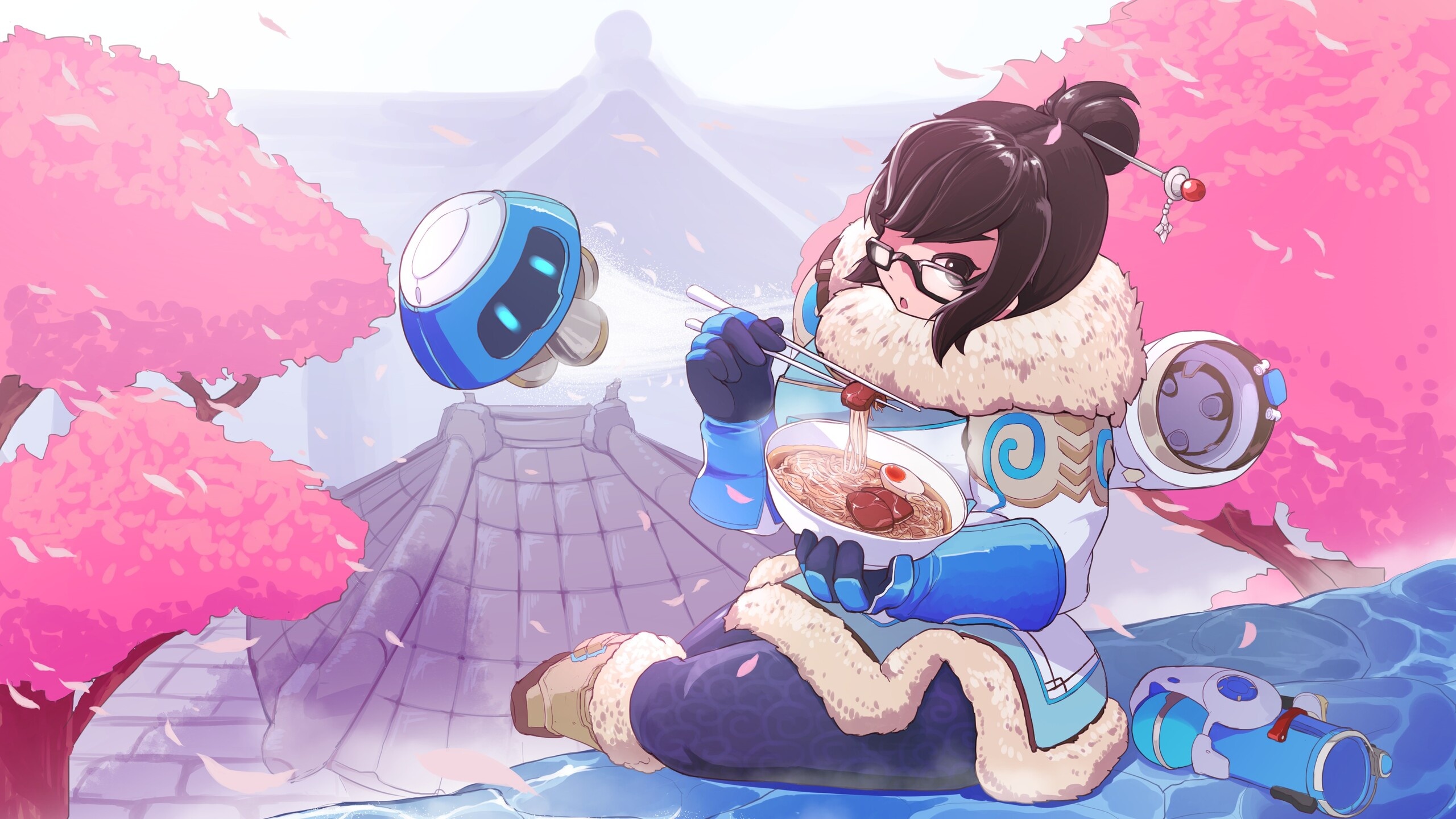 Mei (Overwatch), High-resolution gaming, Top-quality wallpapers, Memorable moments, 2560x1440 HD Desktop