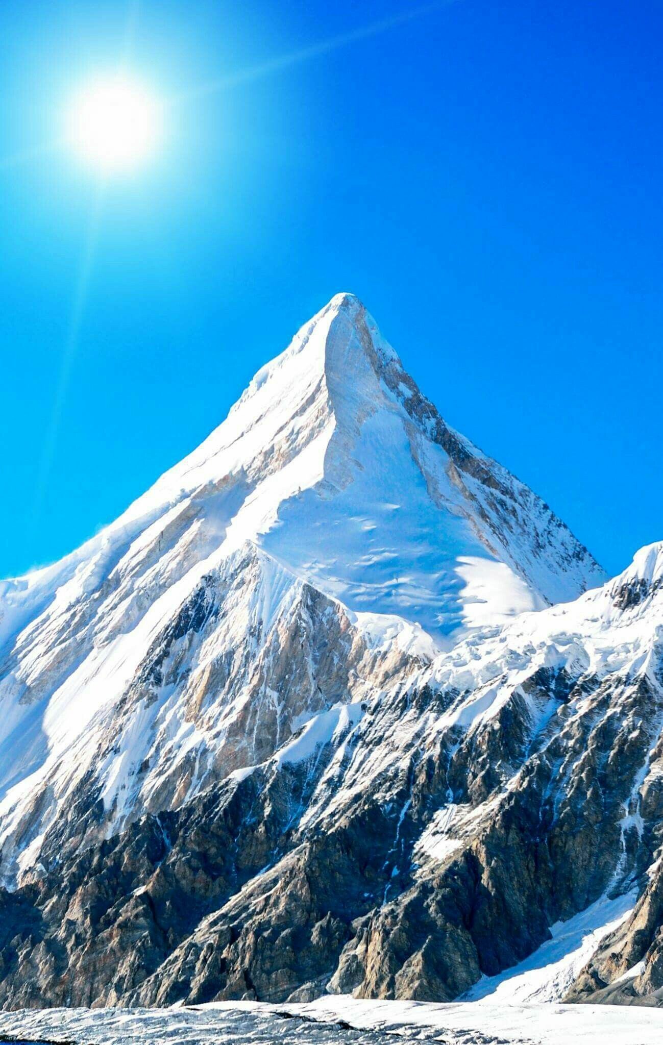 Mount Everest: A part of a mountain range called the Himalayas, Mountain landscape. 1300x2050 HD Wallpaper.