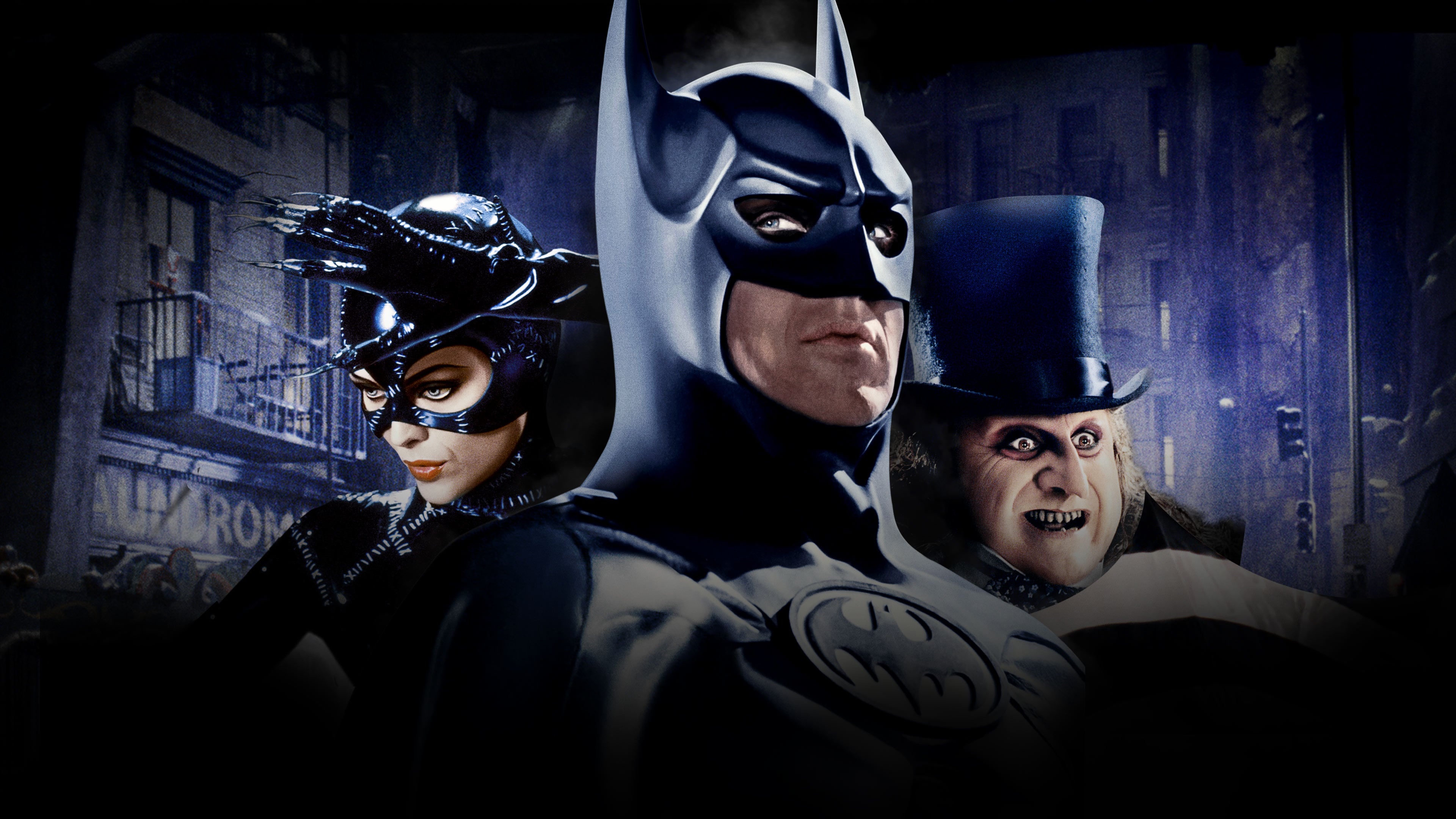 Catwoman (Movie), Batman Returns, Danny DeVito, Michael Keaton, 3840x2160 4K Desktop
