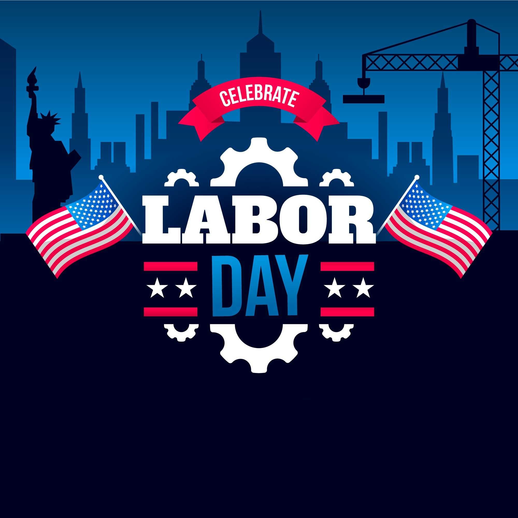 Happy labor day, High definition image, Free download, Festive celebration, 2000x2000 HD Phone