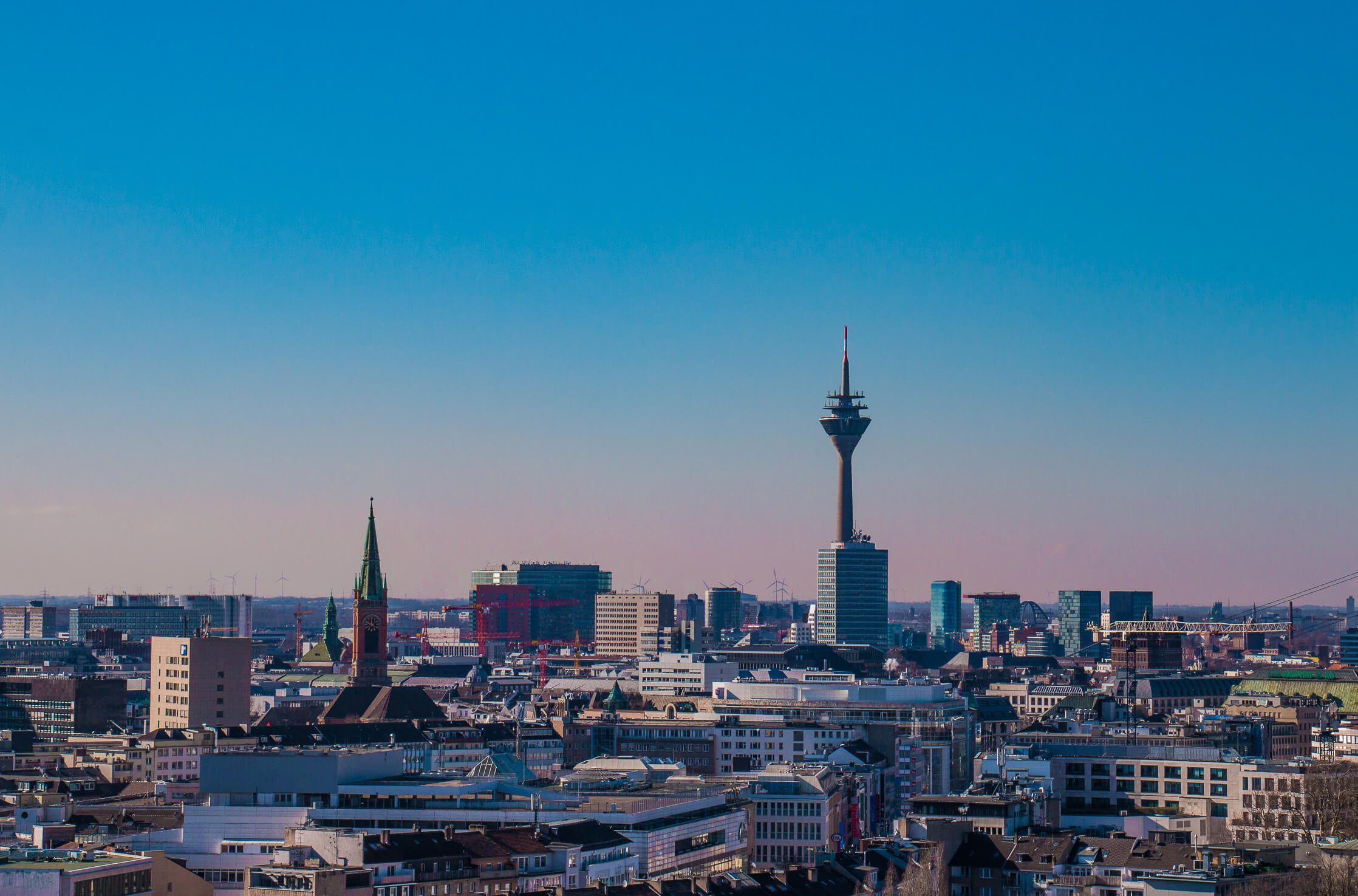 Dusseldorf skyline, Top events, Dusseldorf now, Vibrant city life, 2240x1480 HD Desktop