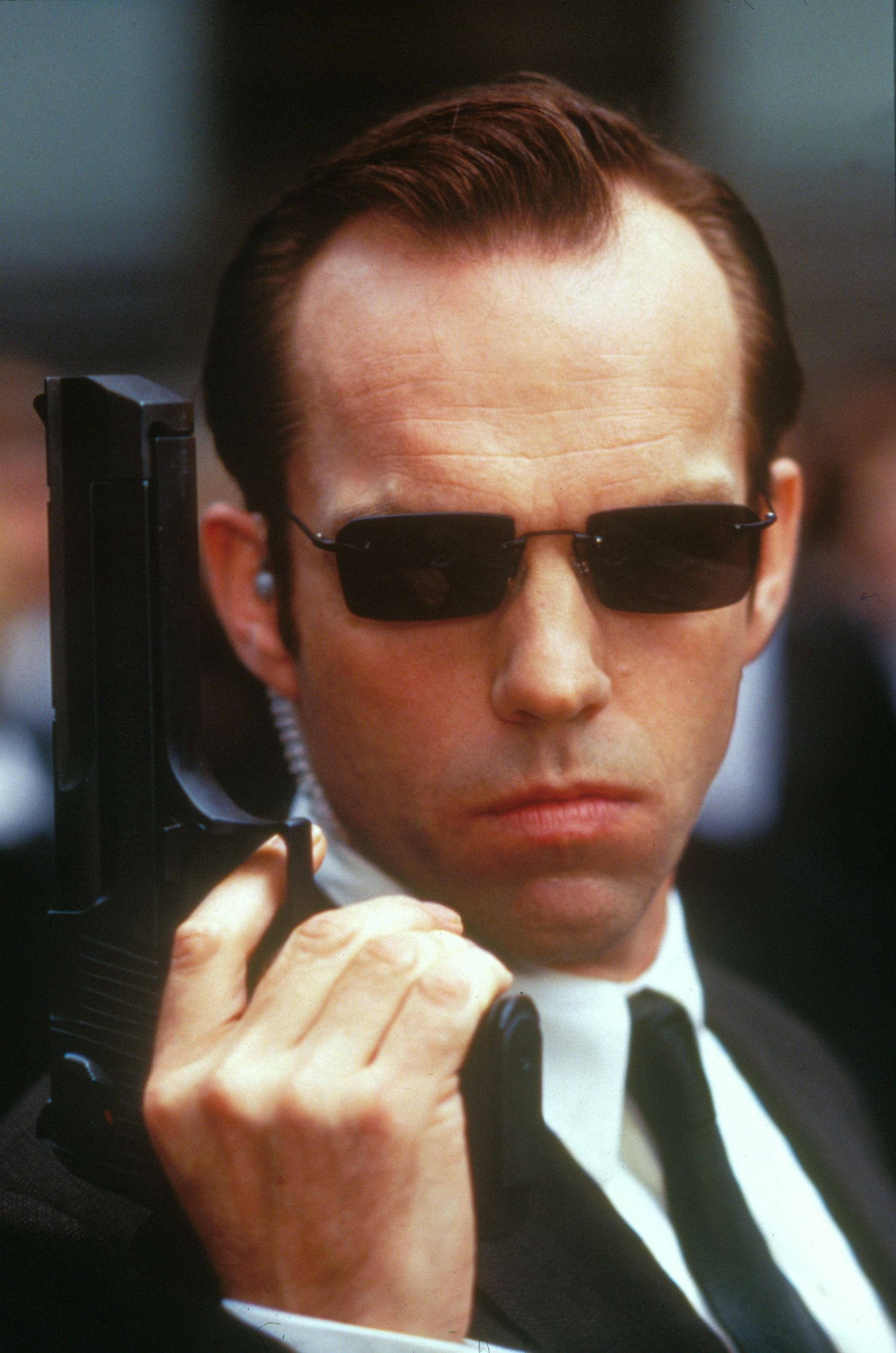 Agent Smith (The Matrix), The Matrix (1999), Menacing presence, Iconic film, 1760x2650 HD Handy
