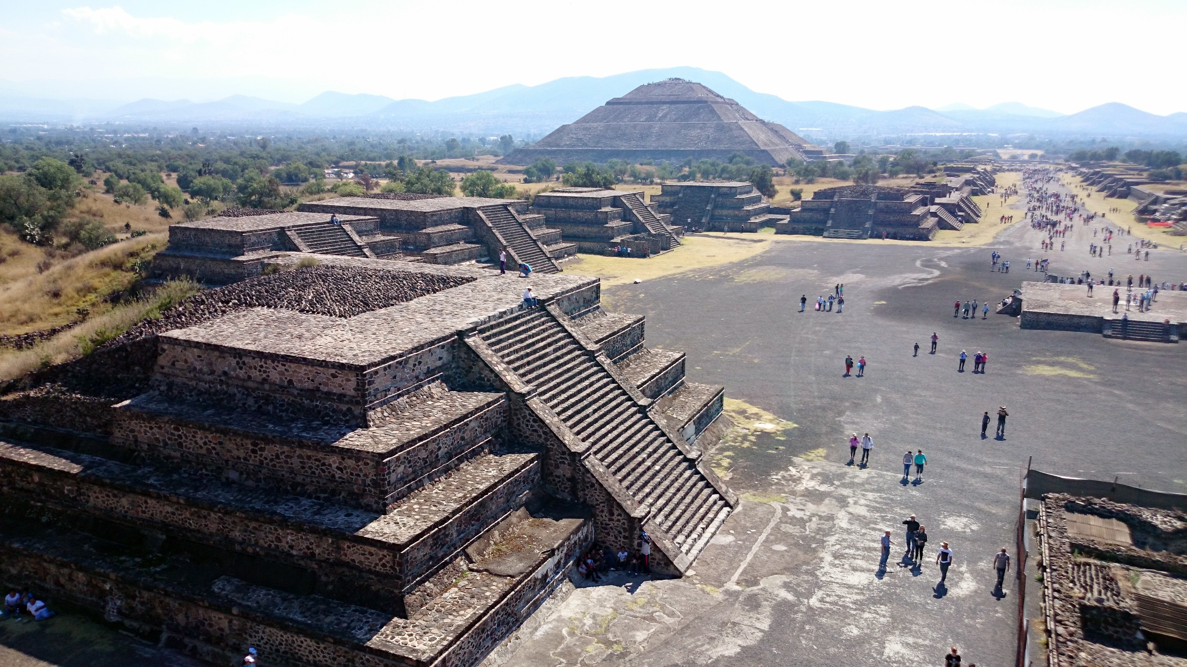 Fesselnder Blick auf die Pyramiden von Teotihuacan :692567, 3840x2160 4K Desktop