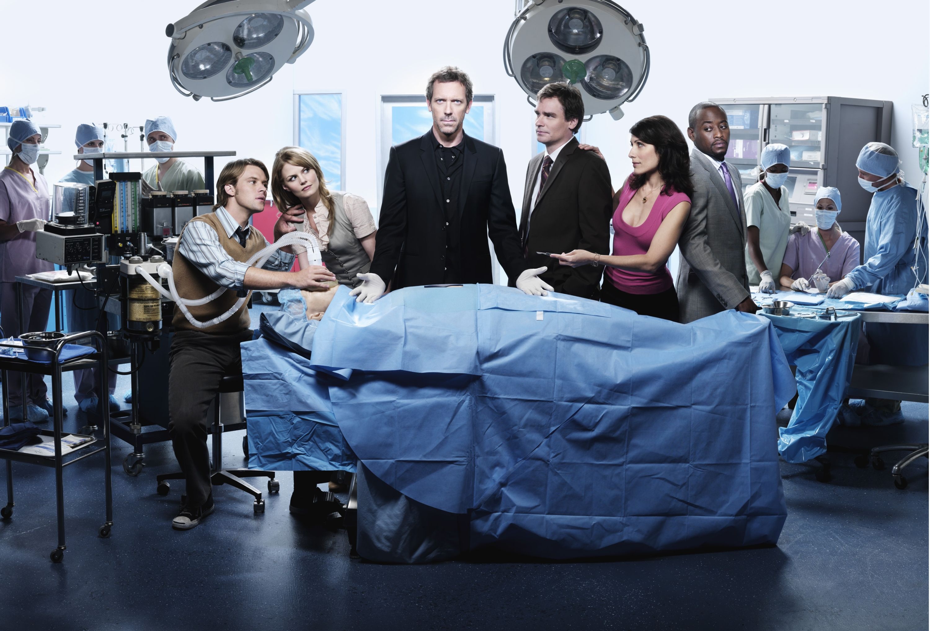 Dr. House: A fictional protagonist of the American medical drama series. 3000x2040 HD Wallpaper.