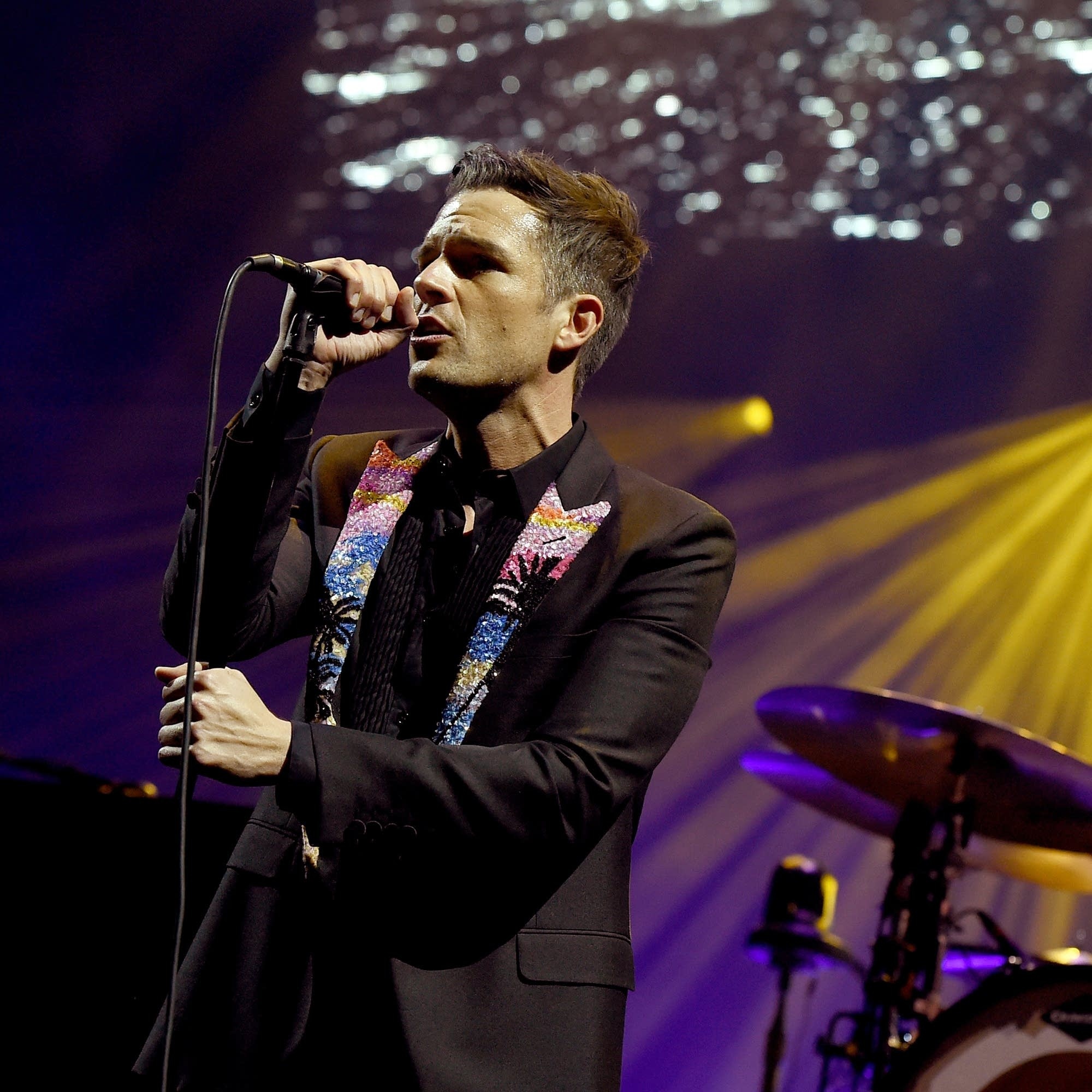The Killers, Iconic rock band, Electrifying live shows, Chart-topping hits, 2000x2000 HD Phone