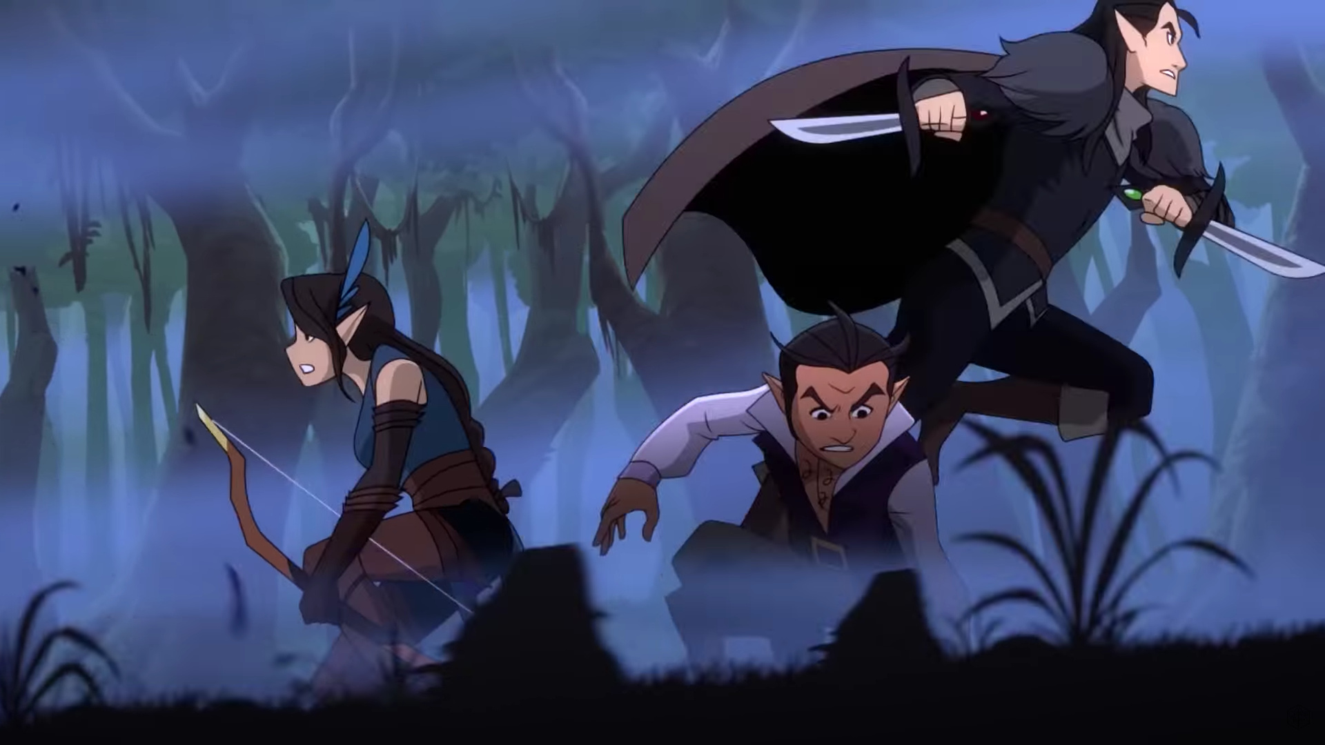 The Legend of Vox Machina: Animated fantasy show for adults, Critical Role. 1920x1080 Full HD Background.
