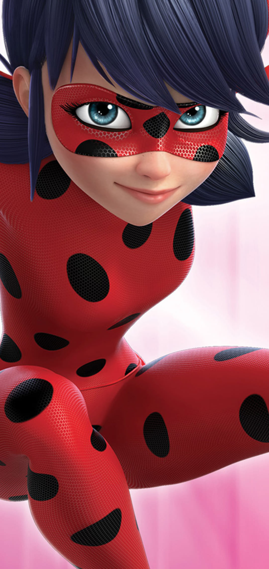 Ladybug & Cat Noir, Awakening animation, Miraculous ladybug wallpapers, Cartoon heroes, 1080x2280 HD Handy