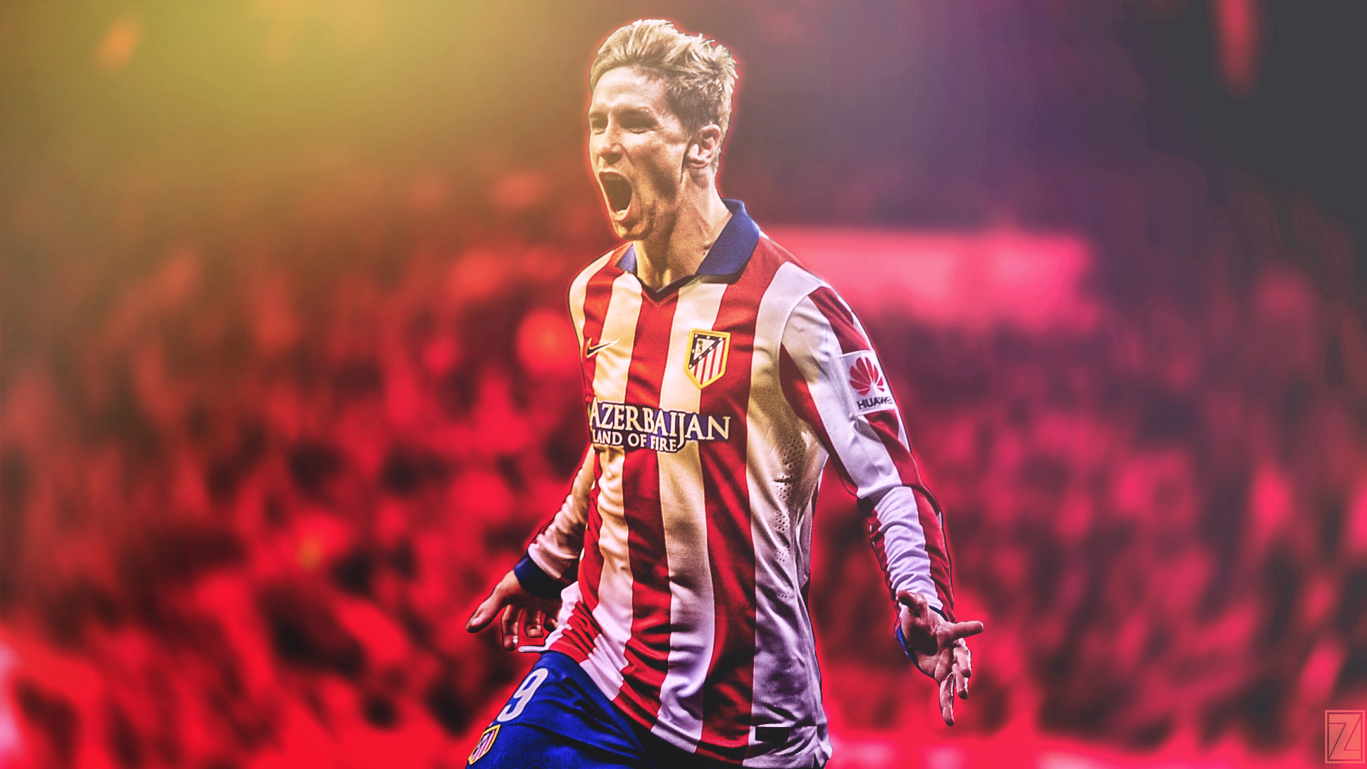 Atletico Madrid: Fernando Torres, Jesus Gil closed down the club's youth academy in 1992. 1920x1080 Full HD Background.