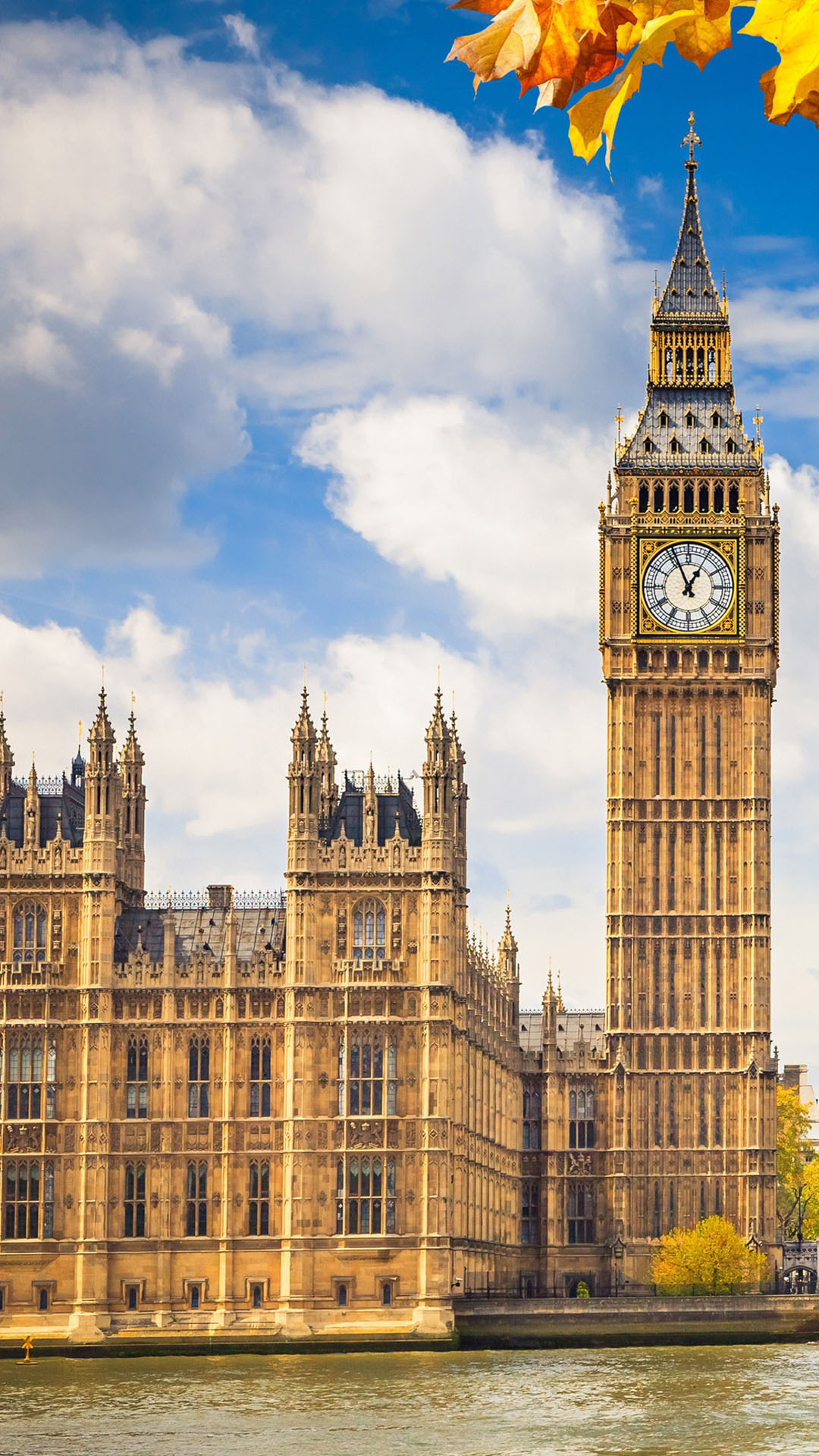 London: England, Big Ben, Great Bell, Architecture. 1080x1920 Full HD Wallpaper.