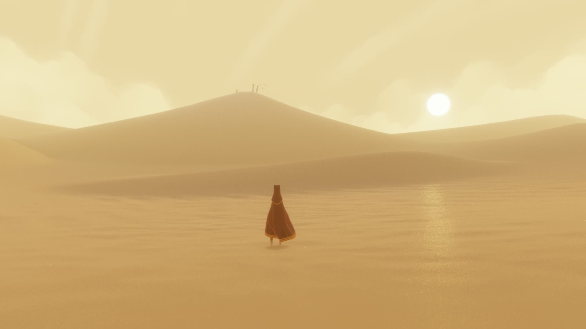 Journey game, Gaming wallpaper, High-quality visuals, Epic adventure, 1920x1080 Full HD Desktop