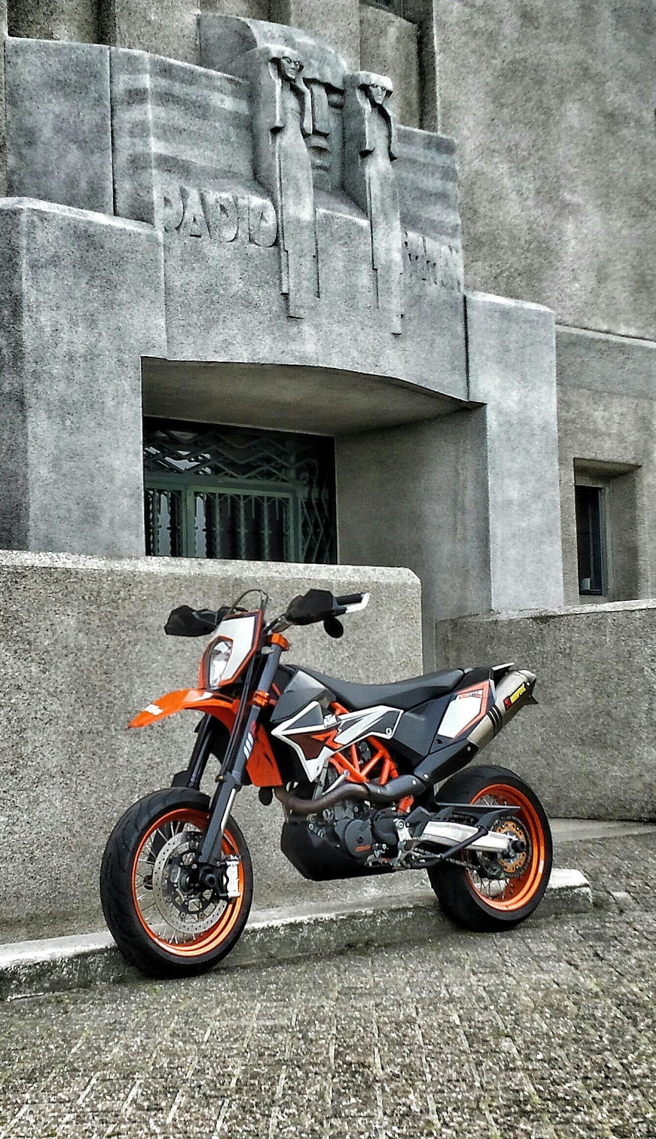 KTM 690 SMC, Beast on two wheels, Thrilling supermoto, Performance bike, 1340x2330 HD Phone