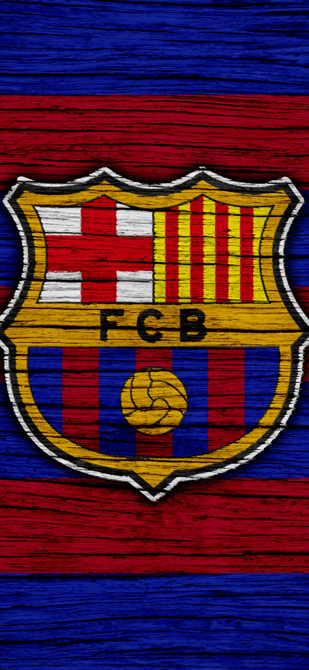 FC Barcelona: Barca, A Spanish football club, Sports. 1080x2340 HD Background.