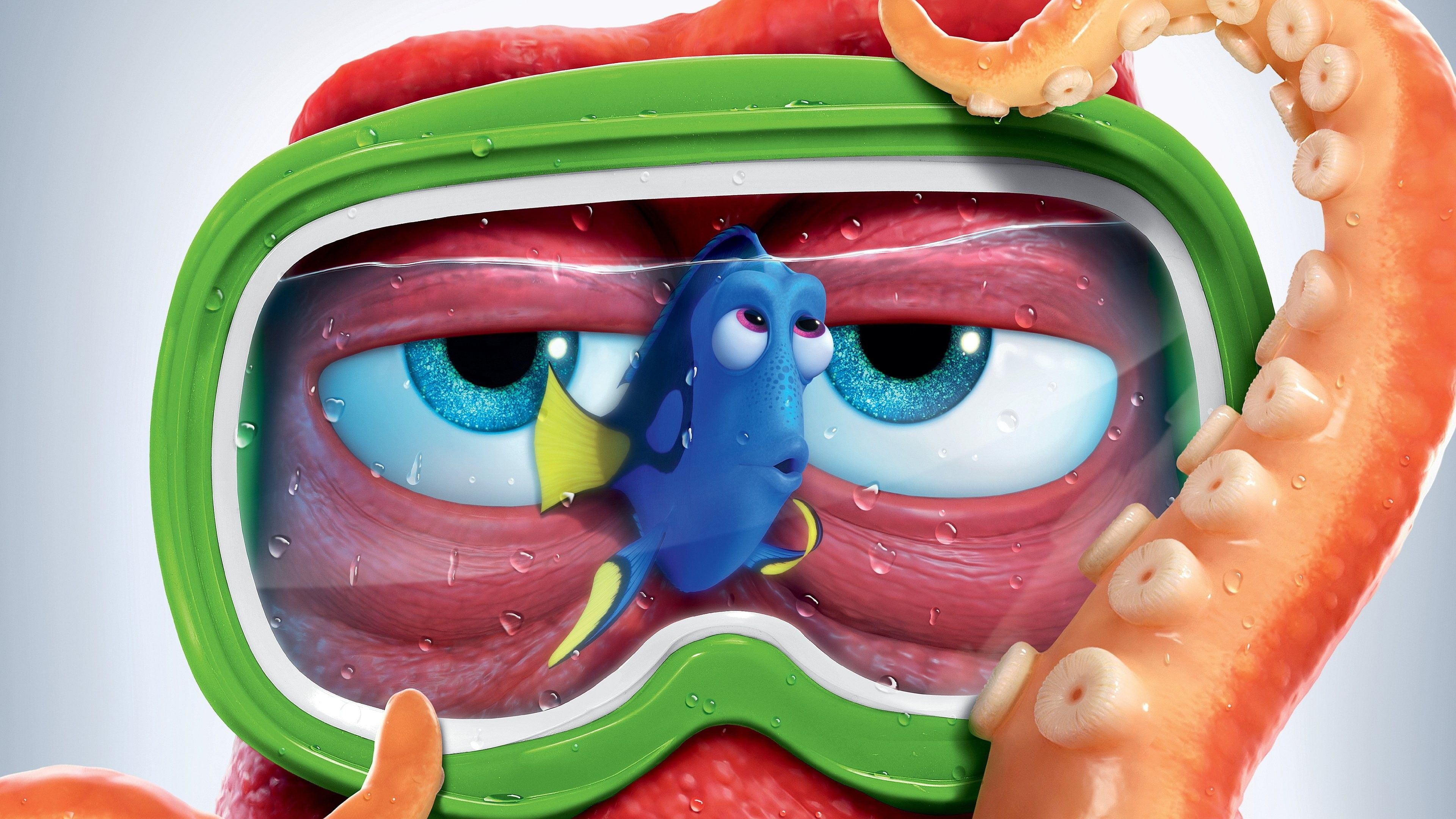 Finding Dory, Pixar Animation Studios, Heartwarming underwater journey, Memorable animated characters, 3840x2160 4K Desktop
