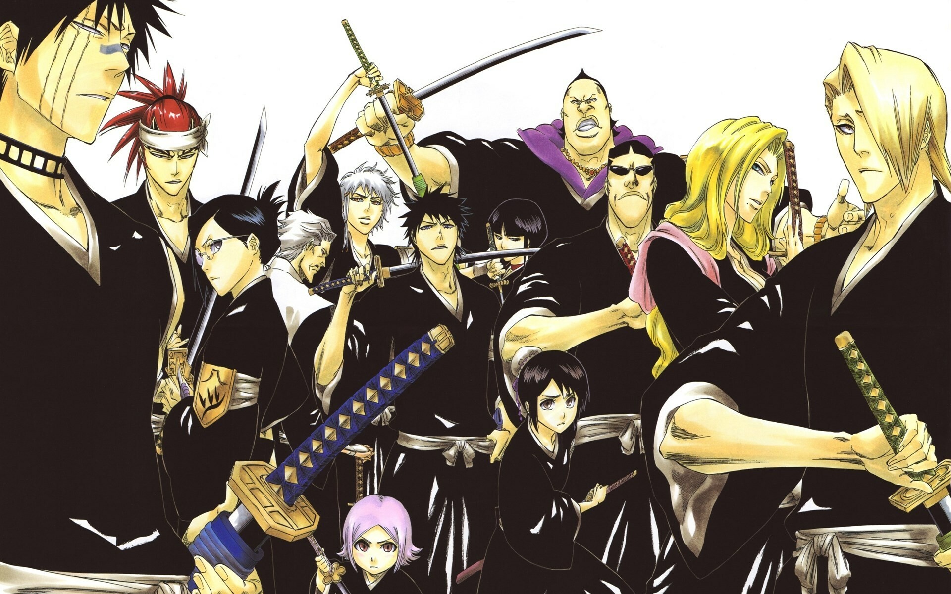Bleach: The series adapts Kubo's manga with the main story arcs and introduces anime exclusive ones. 1920x1200 HD Background.