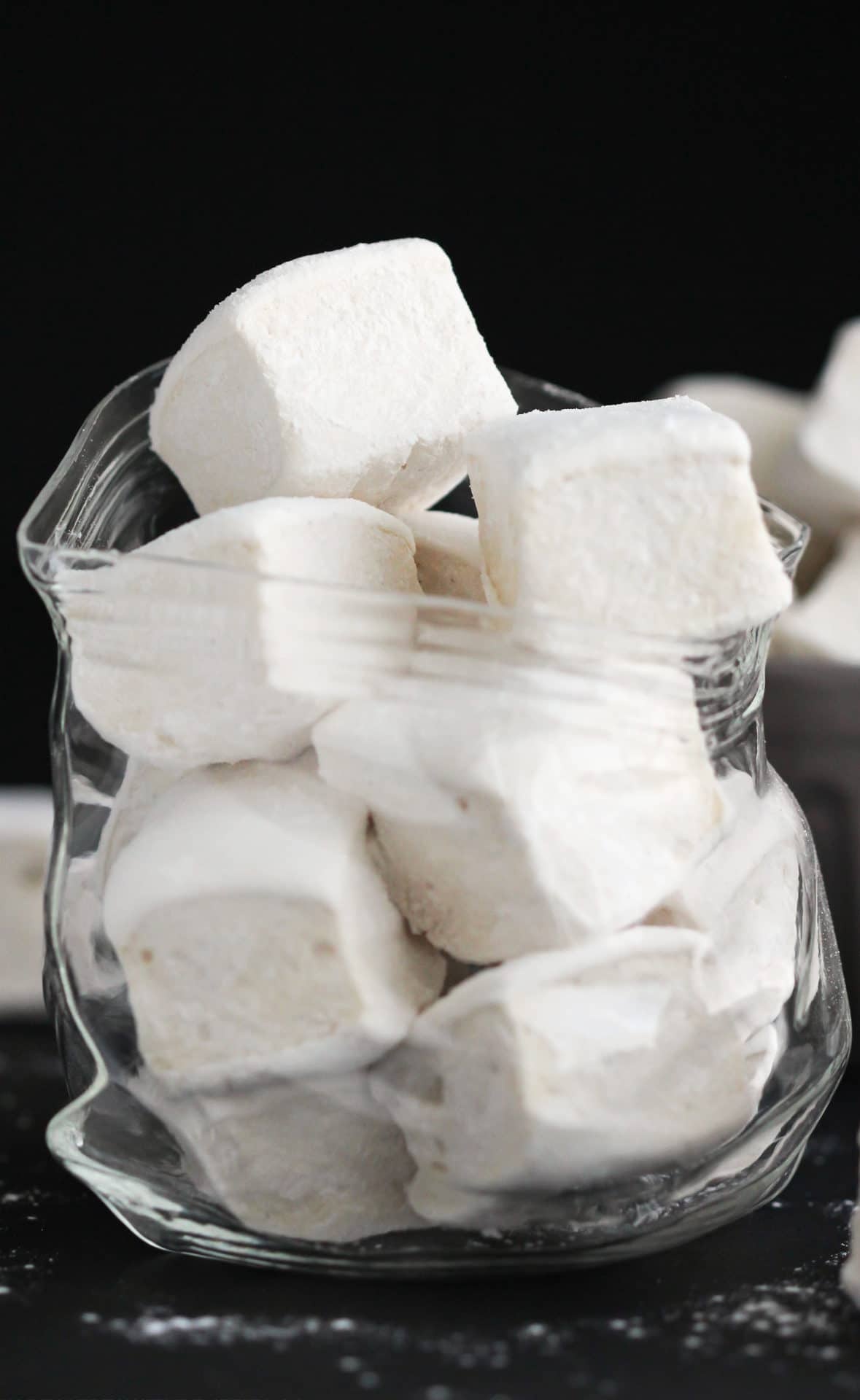 Marshmallow: Started out as a honey candy that was flavored and thickened with Marsh-Mallow plant sap. 1180x1920 HD Background.