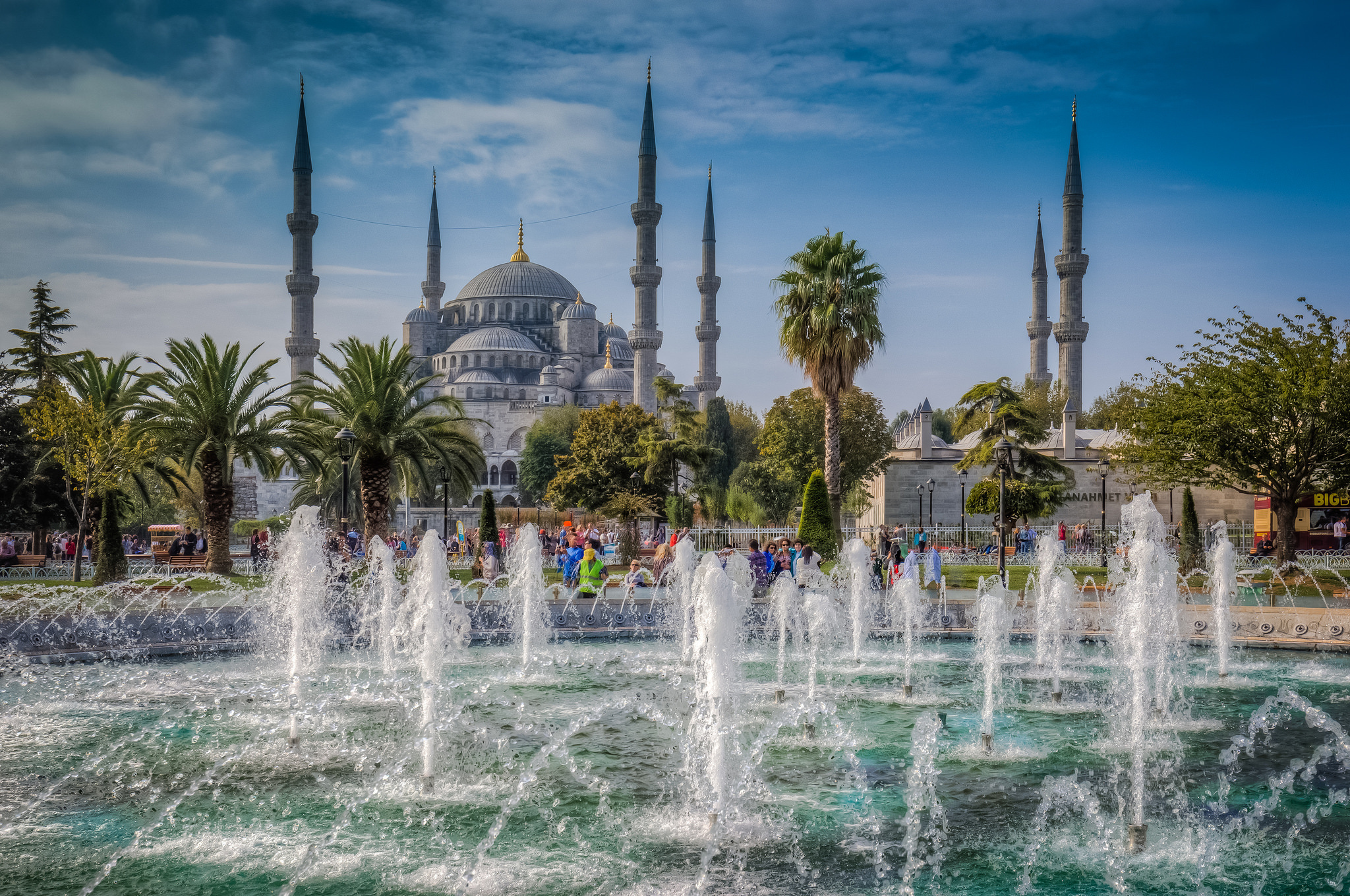 Blue Mosque, Istanbul, Saint Sophie Cathedral, Picture, 2050x1360 HD Desktop