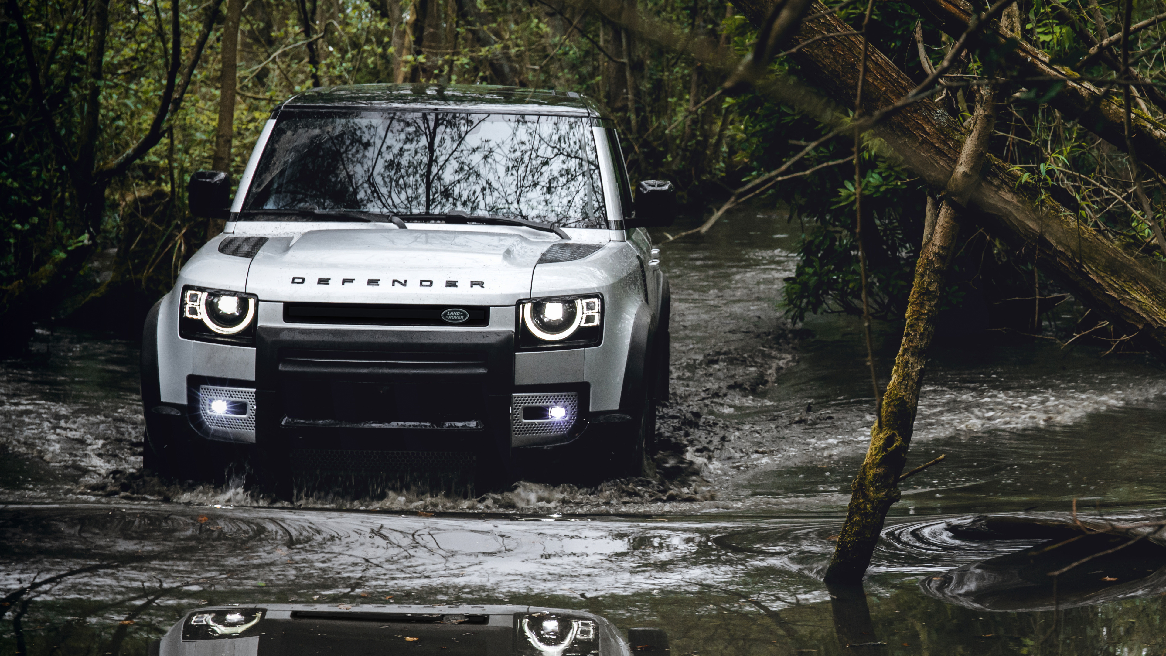 Land Rover Defender, HD wallpapers, Adventure awaits, Off-road prowess, 3840x2160 4K Desktop