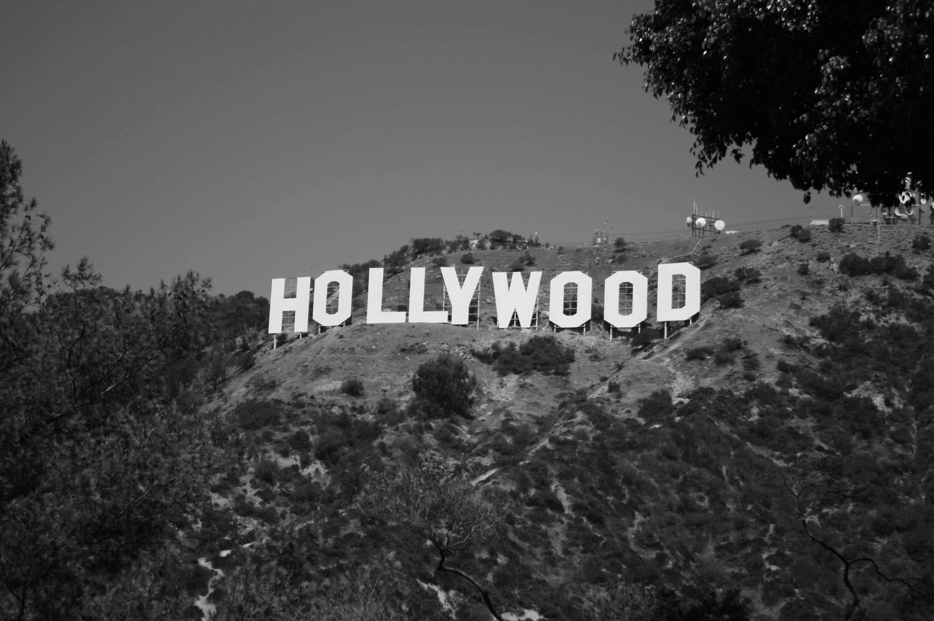 Hollywood Sign: Vintage, An American landmark and cultural icon overlooking Los Angeles. 3090x2060 HD Wallpaper.