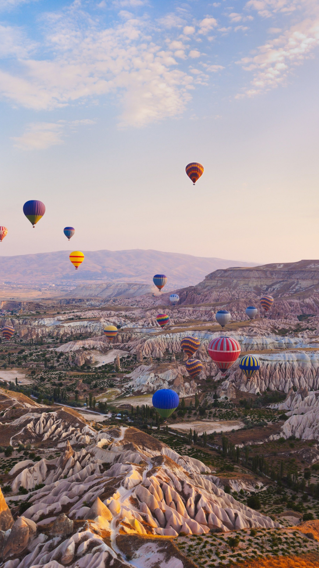 Cappadocia, Turkey, Ultra HD wallpaper, Breathtaking scenery, 1080x1920 Full HD Phone