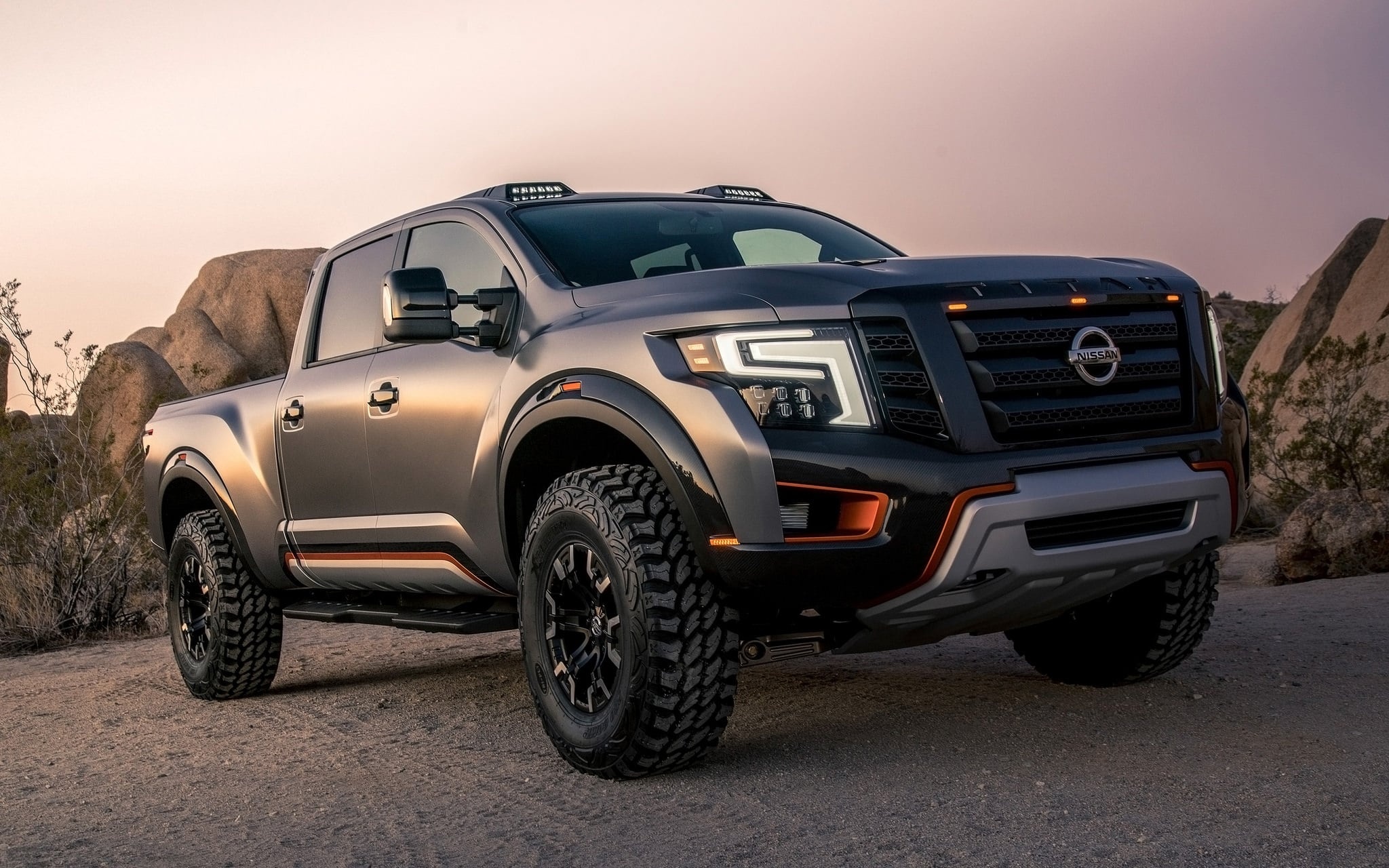 Nissan Titan, Ultimate power, Robust and durable, Uncompromising performance, 2050x1280 HD Desktop