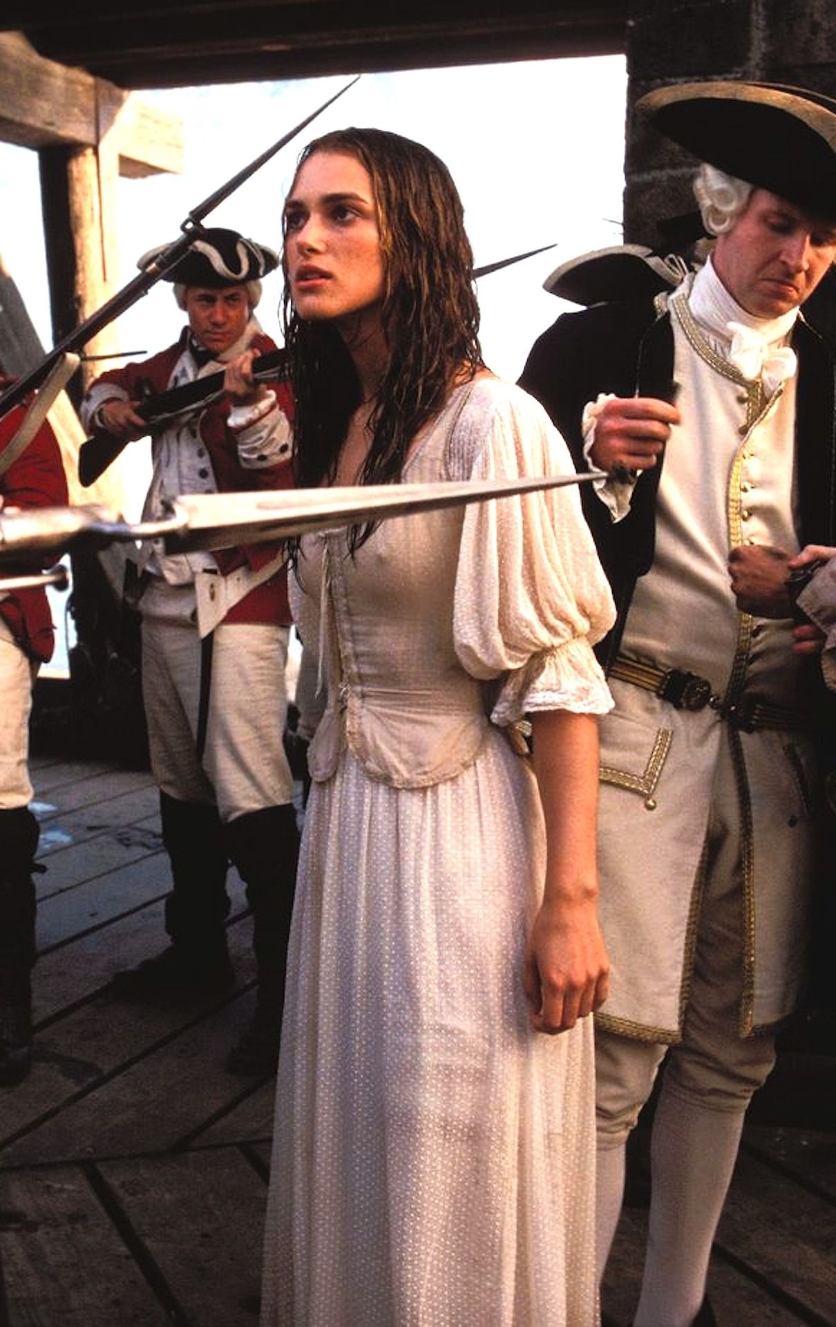 Keira Knightley, Pirates of the Caribbean, Elizabeth Swann, Curse, 1210x1920 HD Phone