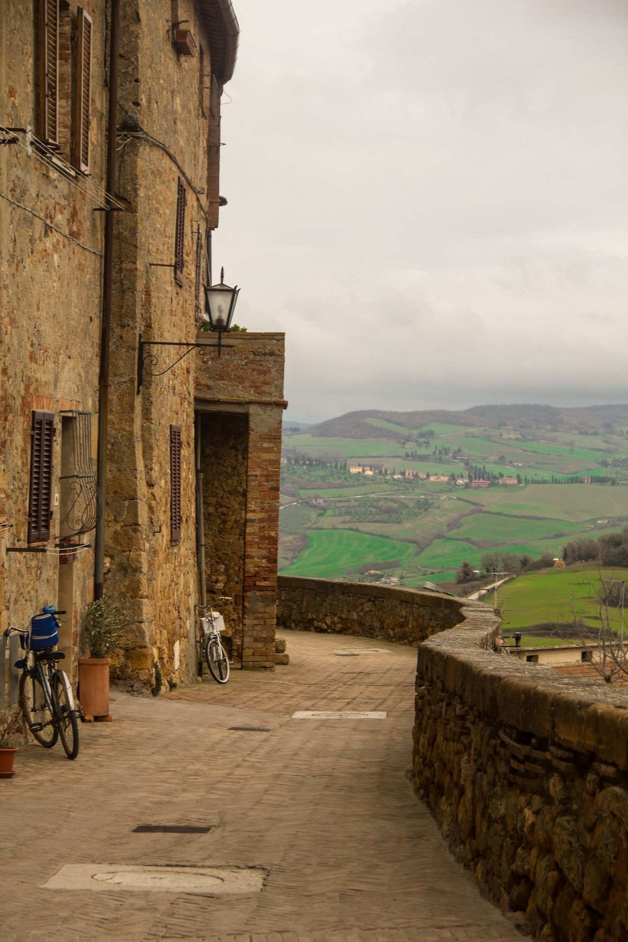 Pienza travel, Italian landscape, Tuscany beauty, Wanderlust, 1280x1920 HD Phone