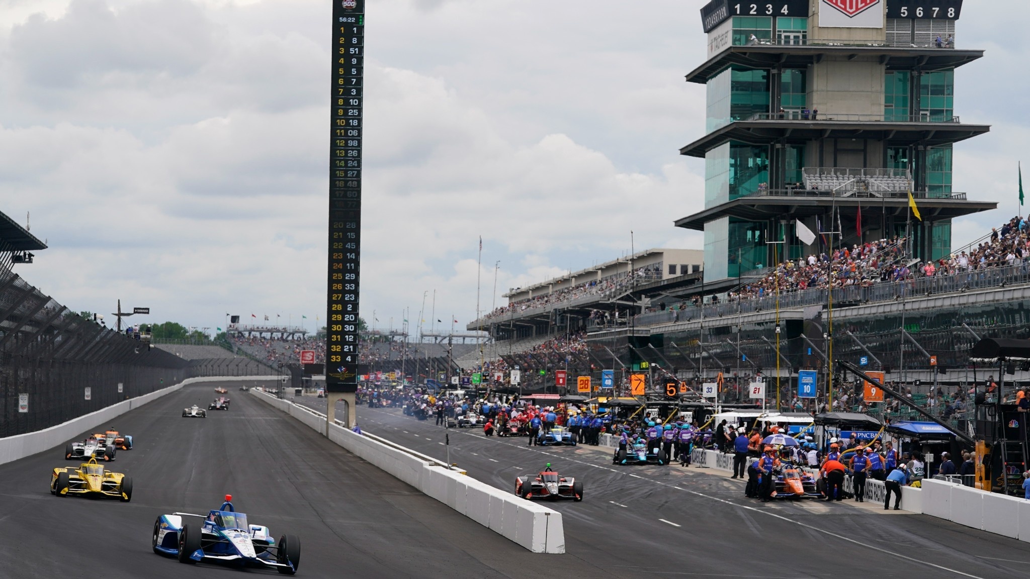 2022 Indy 500, Race laps, Indianapolis 500, Marca, 2050x1160 HD Desktop