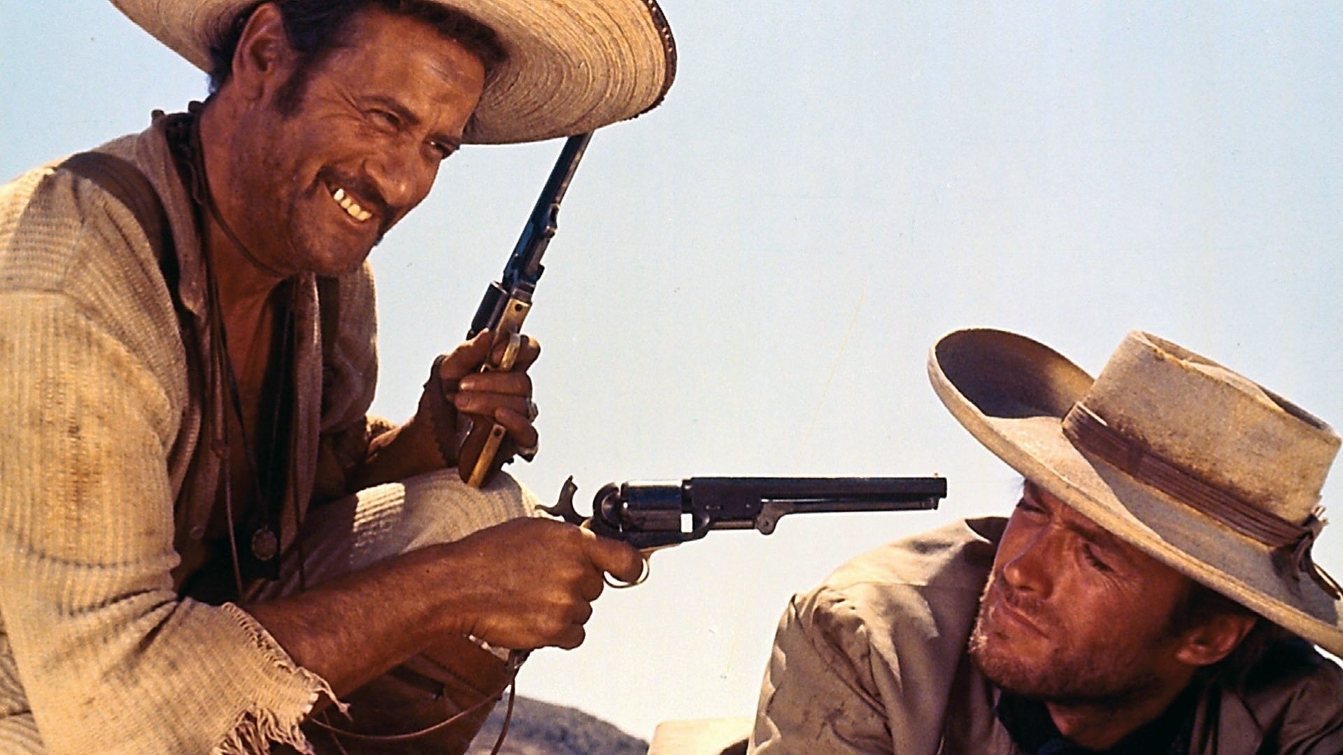 The Good, The Bad And The Ugly, Classic Western film, Sergio Leone masterpiece, Clint Eastwood, 1920x1080 Full HD Desktop