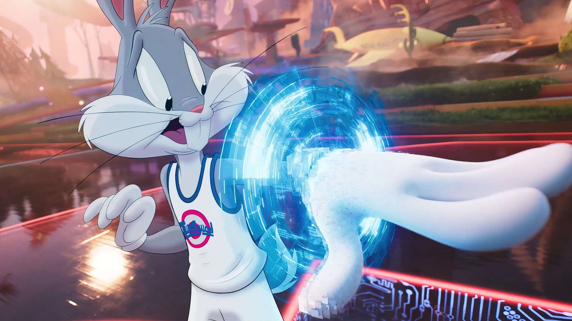 Space Jam: Bugs Bunny, A New Legacy (2021), Music by Kris Bowers. 1920x1080 Full HD Wallpaper.