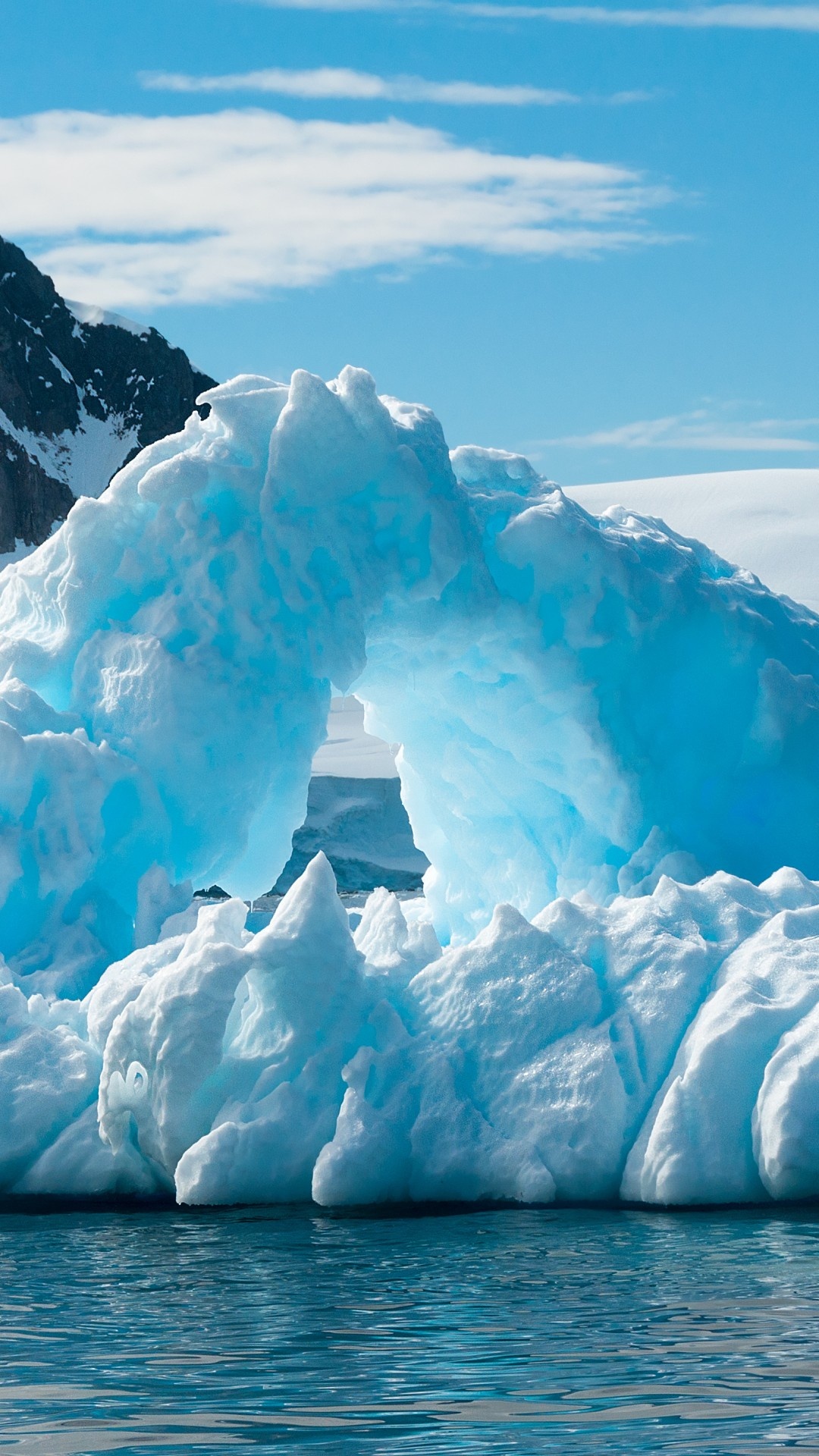 Iceberg, North winter, Nature, 6480, 1080x1920 Full HD Phone