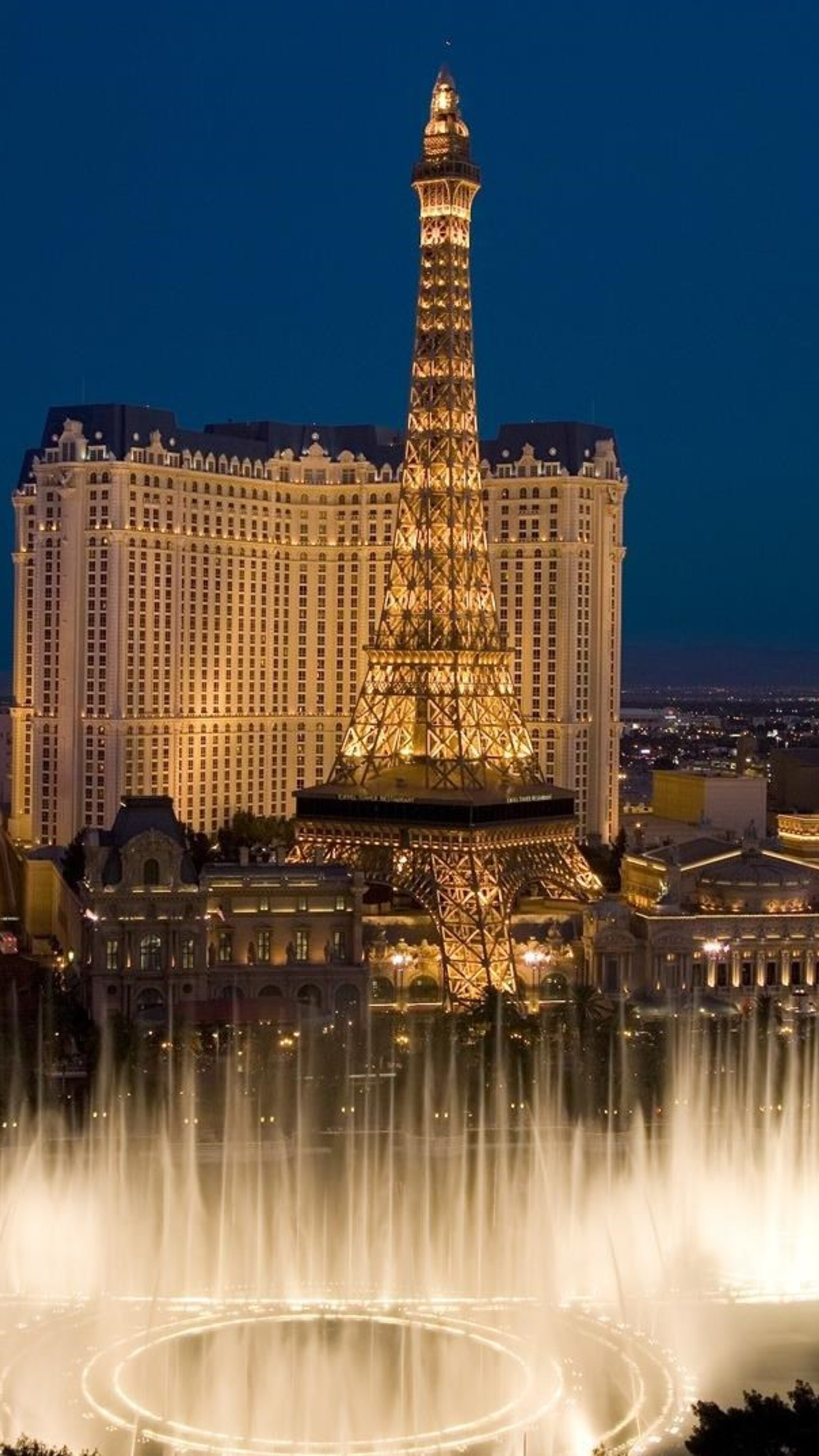 Las Vegas Skyline, Travels, Xperia x xz z5, Wallpapers, 2160x3840 4K Handy