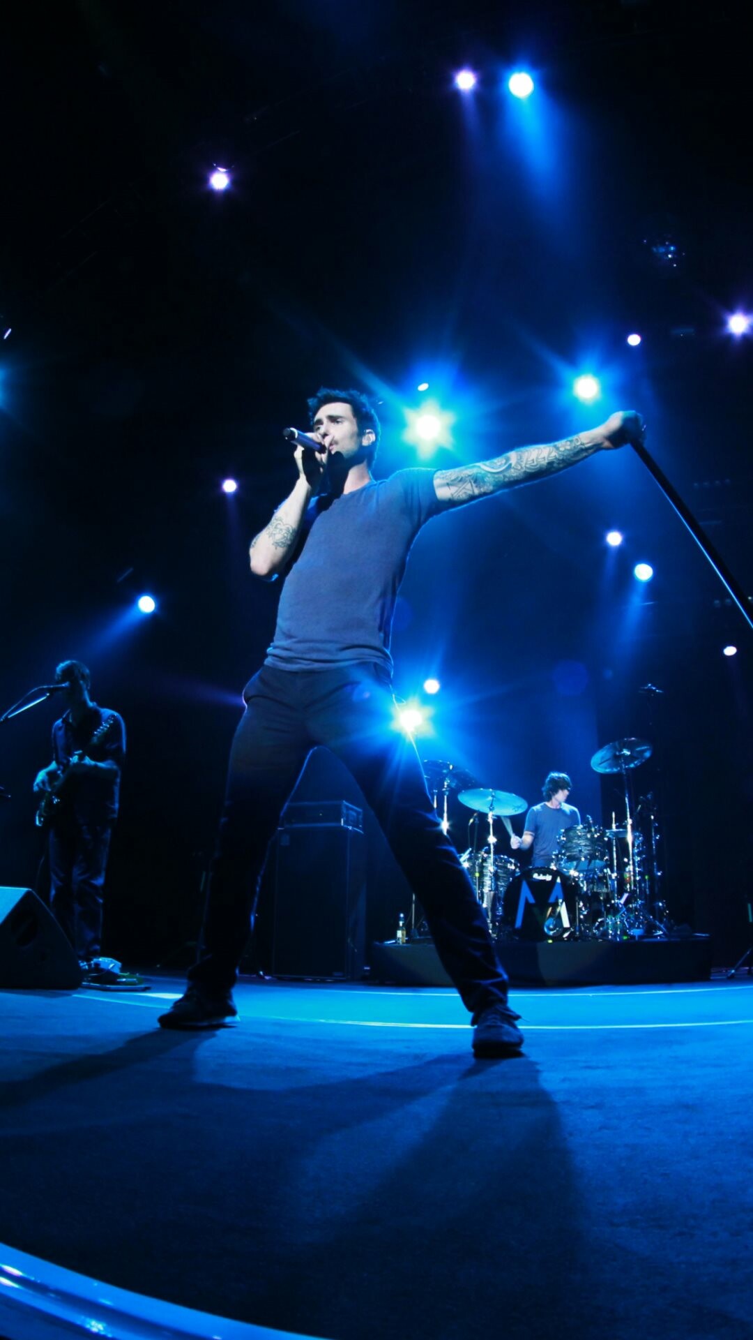 Maroon 5, Free download, Dynamic wallpapers, iPhone exclusivity, 1080x1920 Full HD Phone