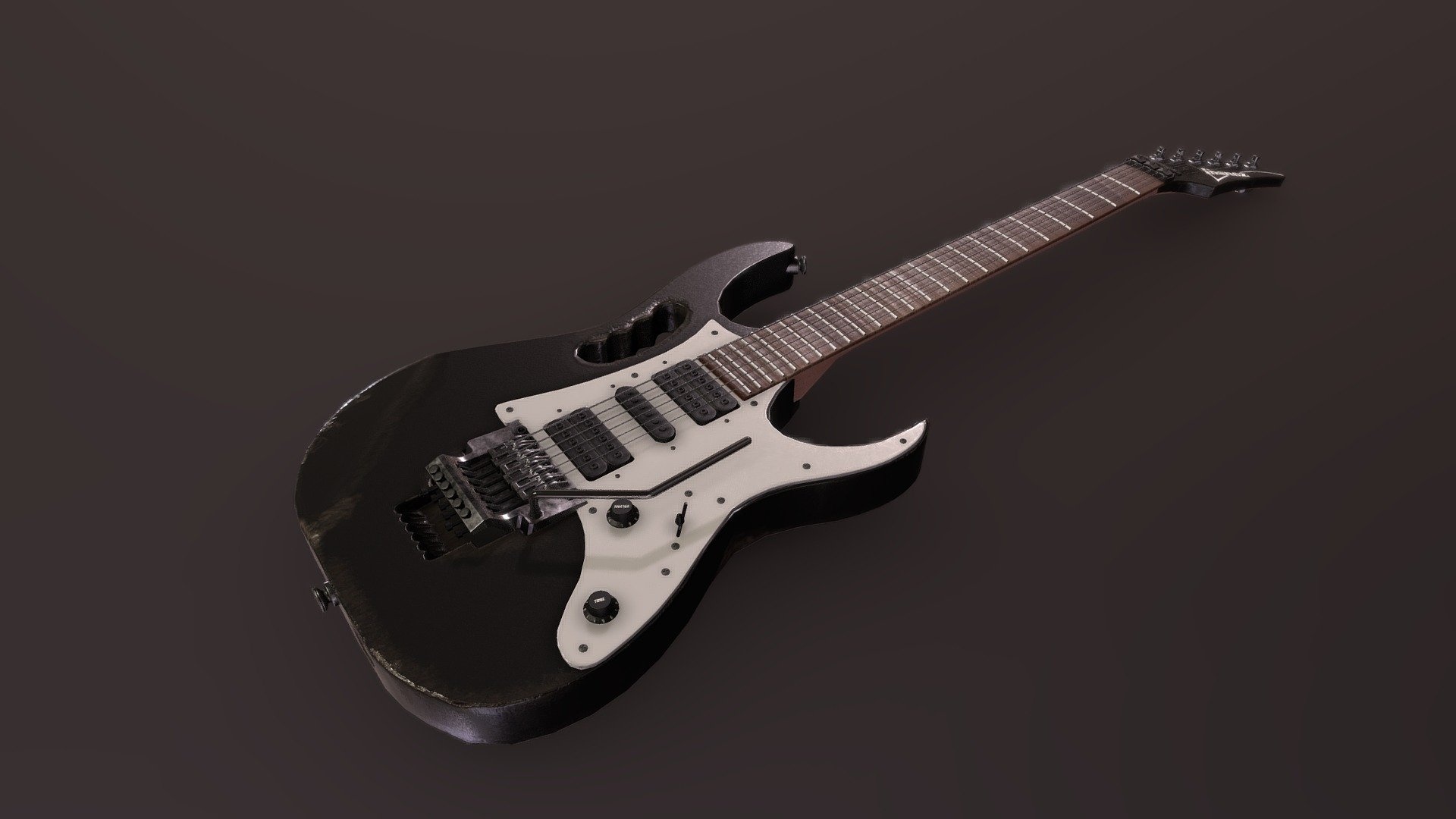 Ibanez Jem guitar, 3D model download, Abazibiz creation, Exquisite craftsmanship, 1920x1080 Full HD Desktop