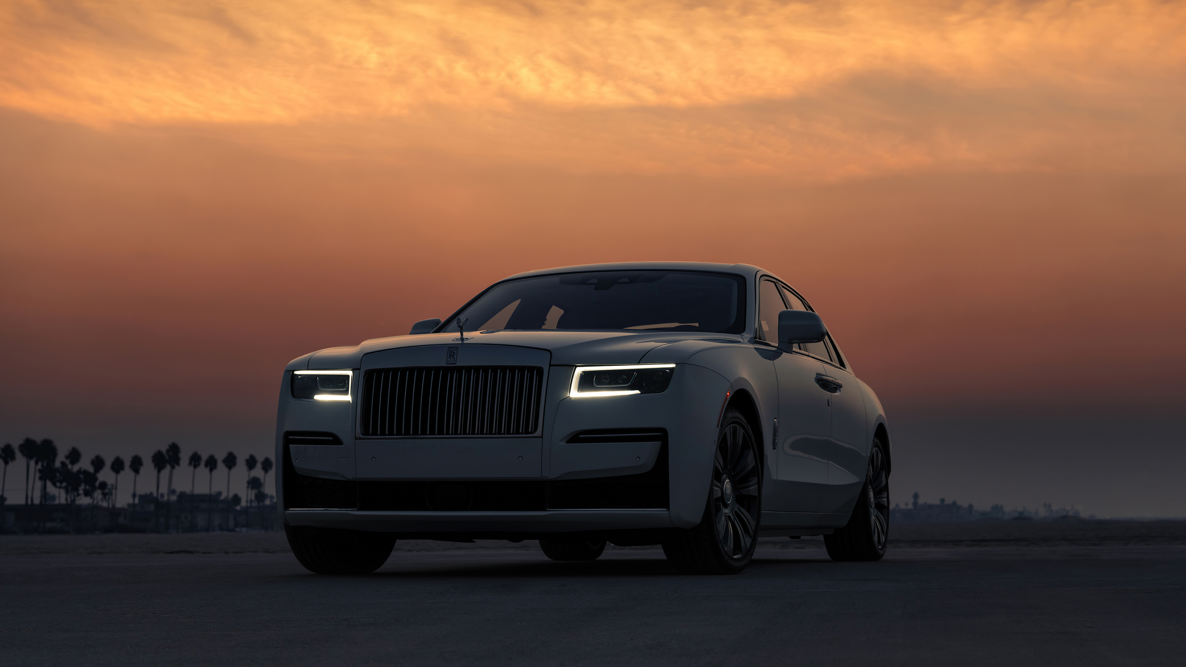 Rolls-Royce Ghost, 5k resolution, HD wallpapers, Exquisite luxury, 3840x2160 4K Desktop