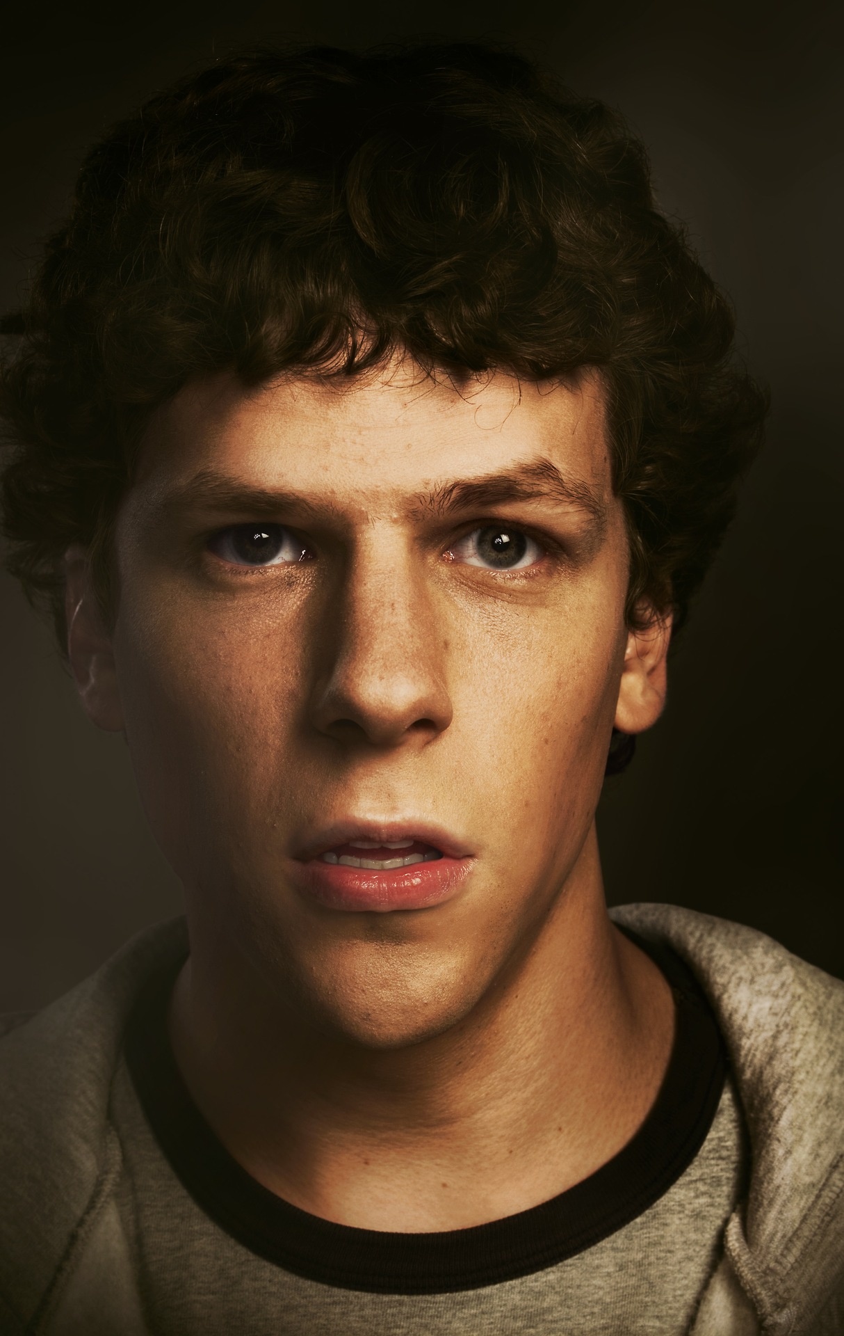 Jesse Eisenberg: Starred in the Woody Allen film To Rome with Love (2012) as Jack. 1220x1920 HD Background.