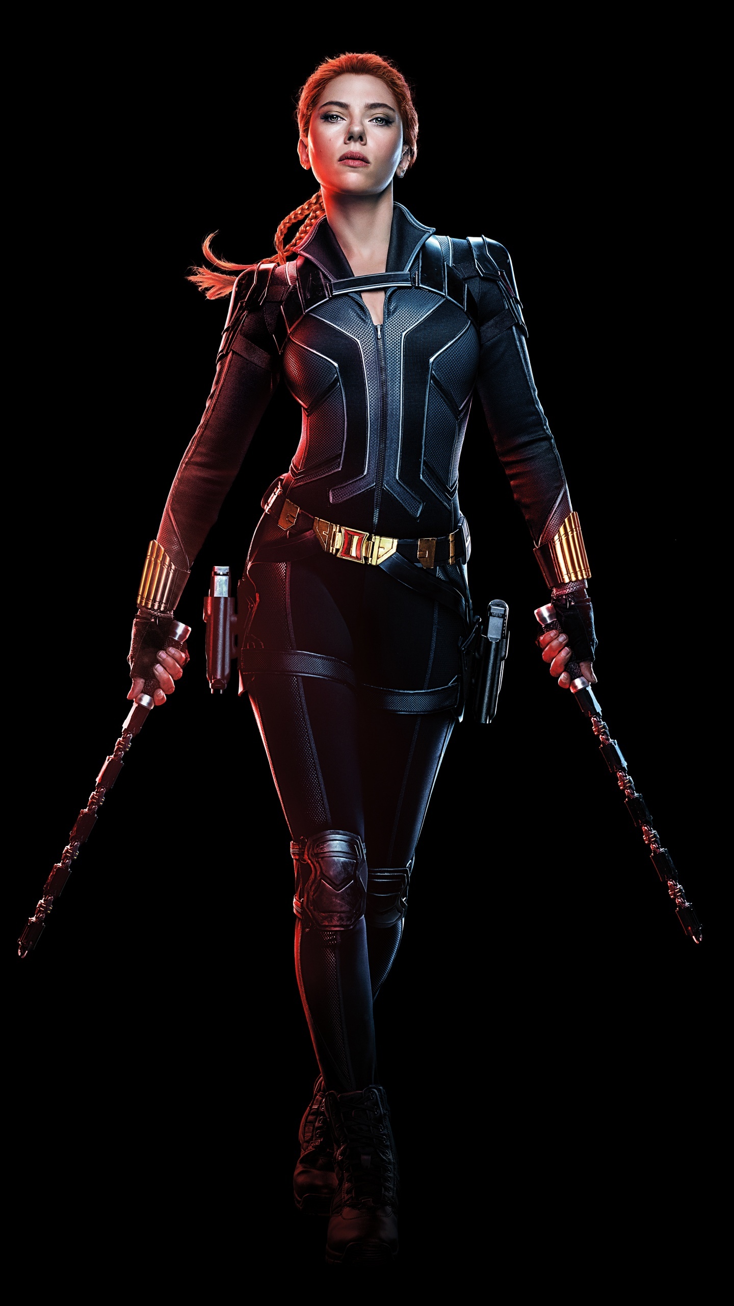 Scarlett Johansson: Played Laura Nelson in a 1994 comedy-drama film, North, Black Widow. 1440x2560 HD Background.